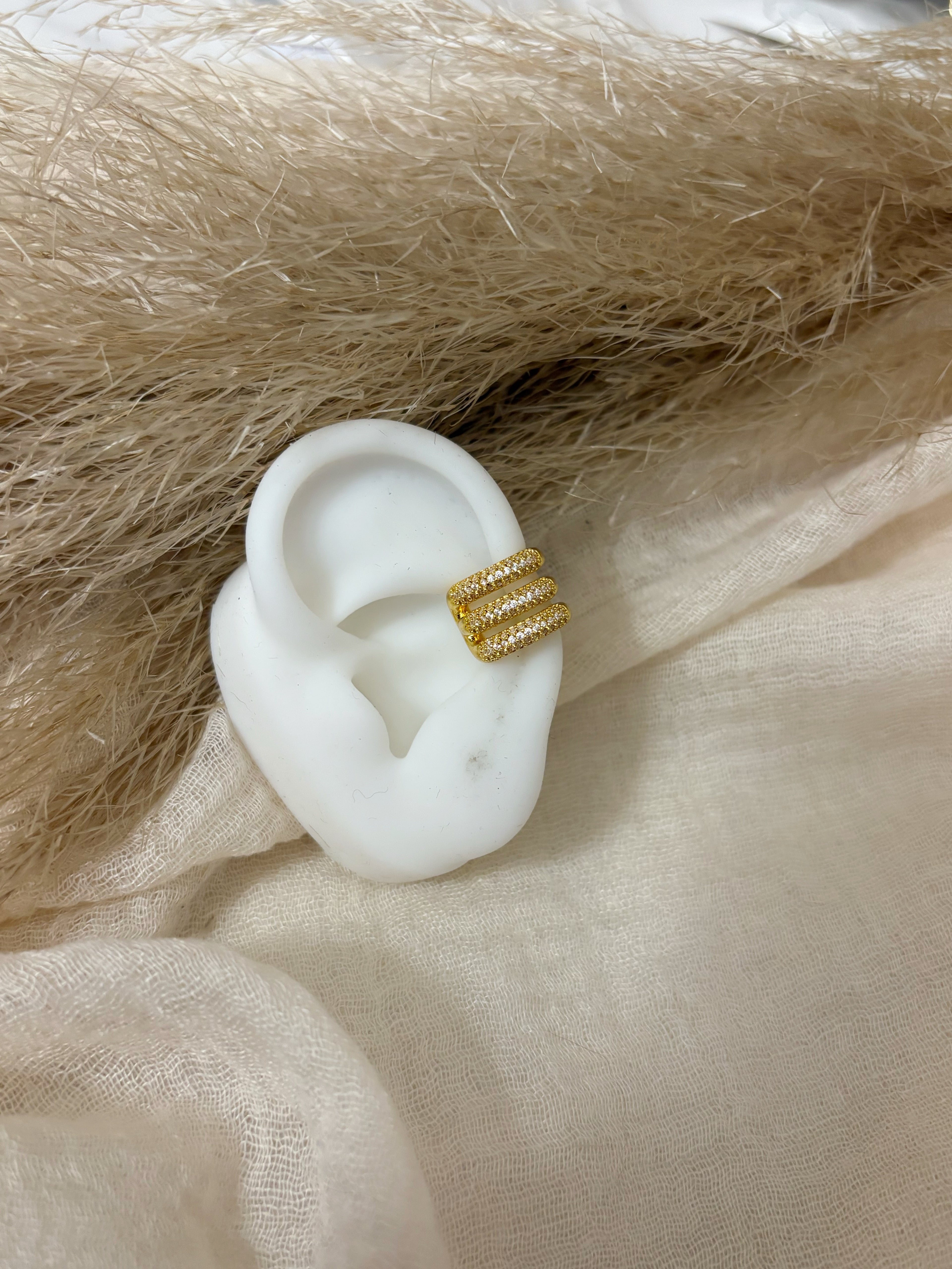 Ear Cuff Sorry Gold