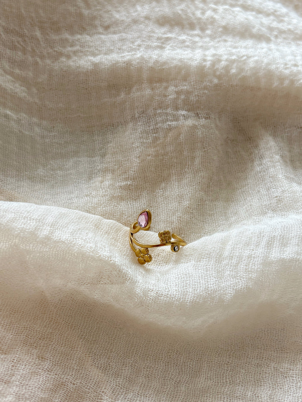 Anello Primavera Rosa