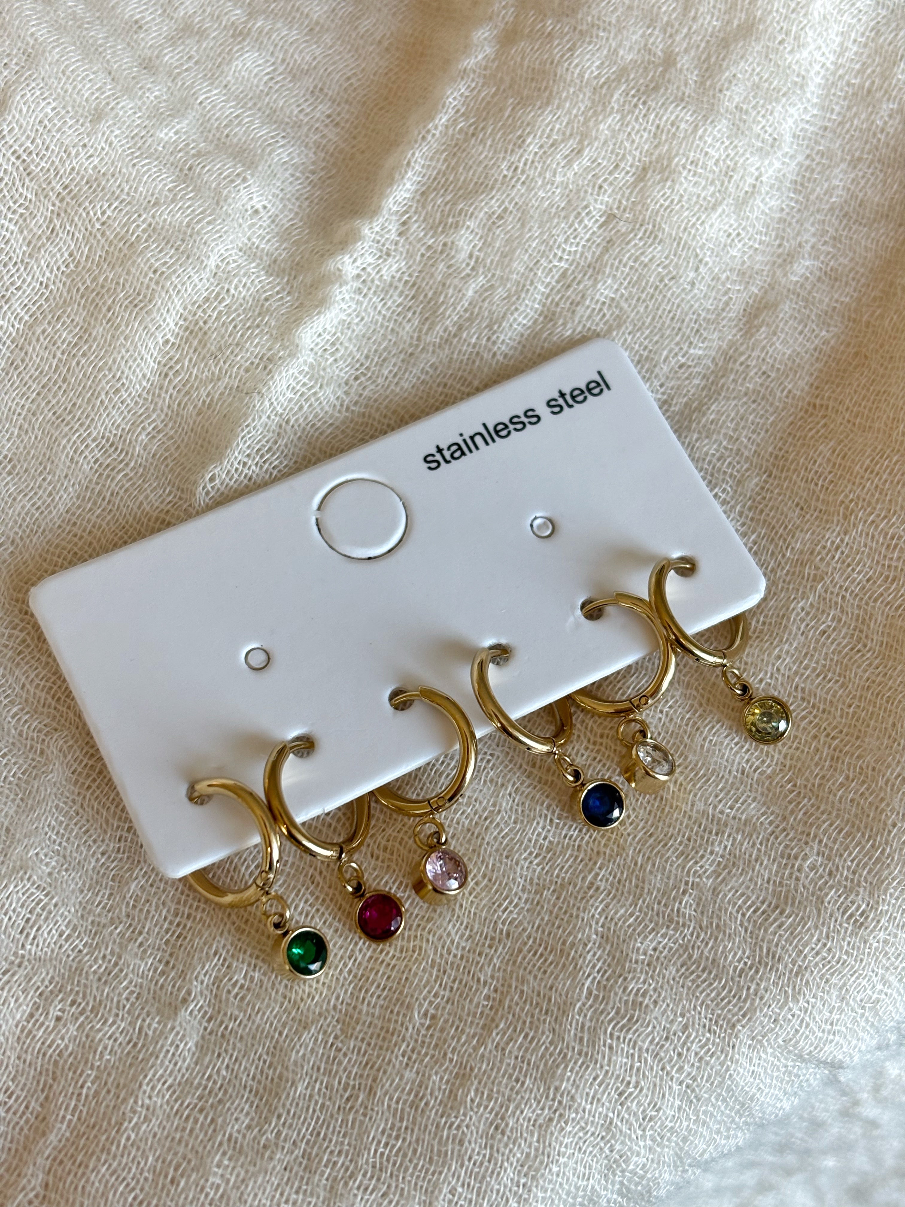 Set Orecchini Color Gold