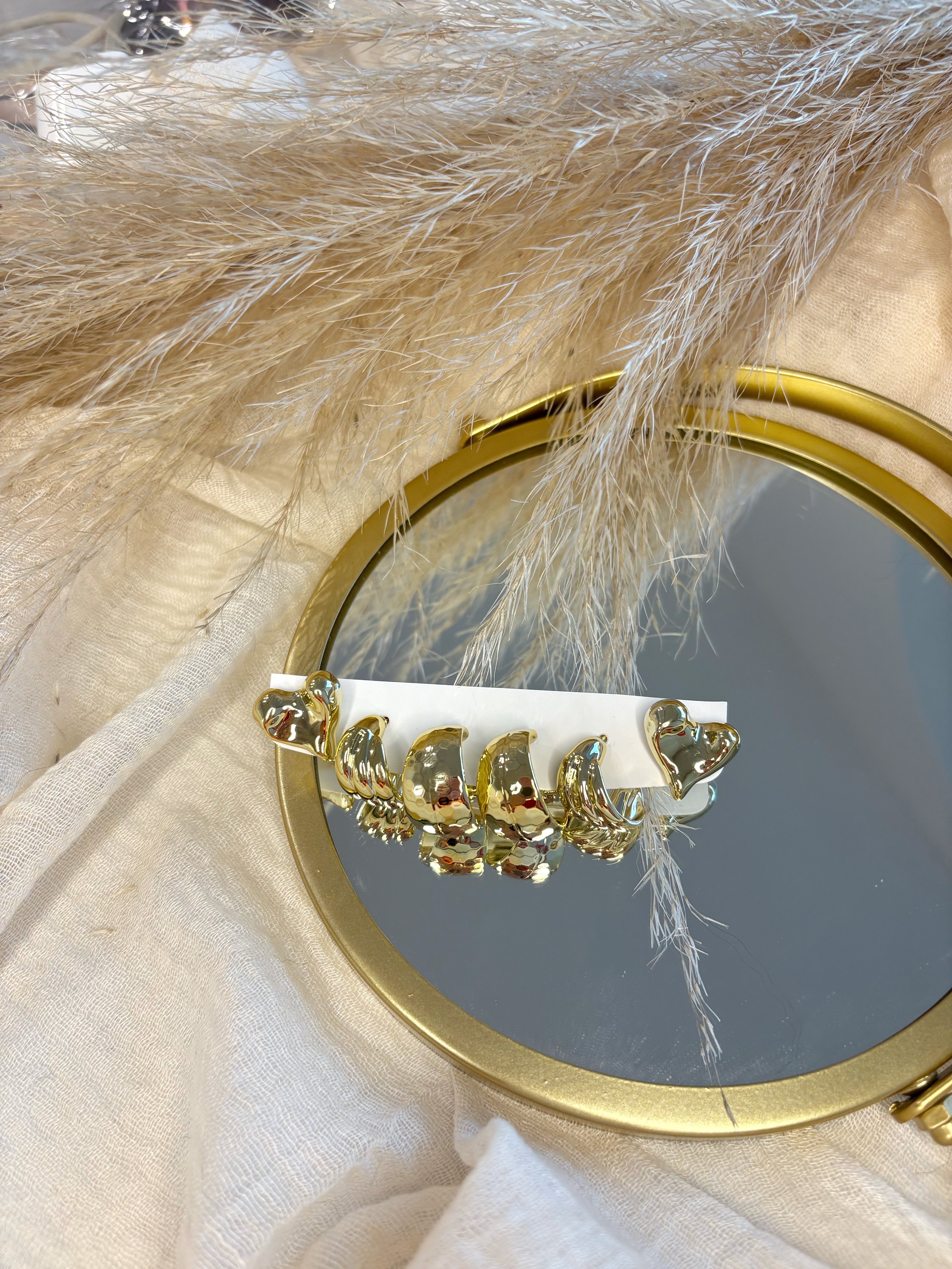 Set Orecchini Rox Gold