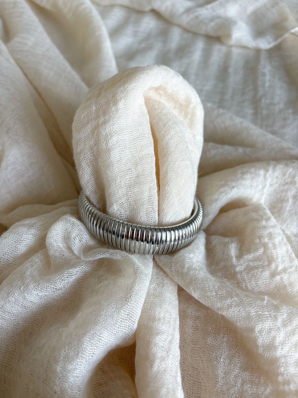 Bracciale Rigato Silver