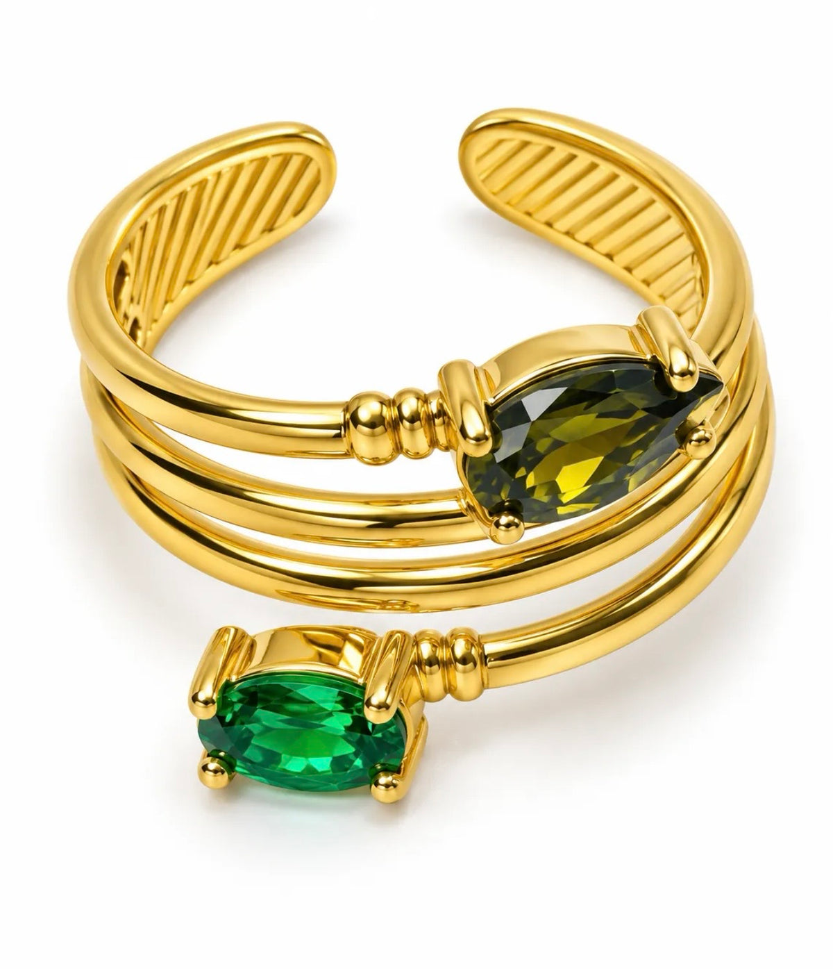 Anello Medyson Verde