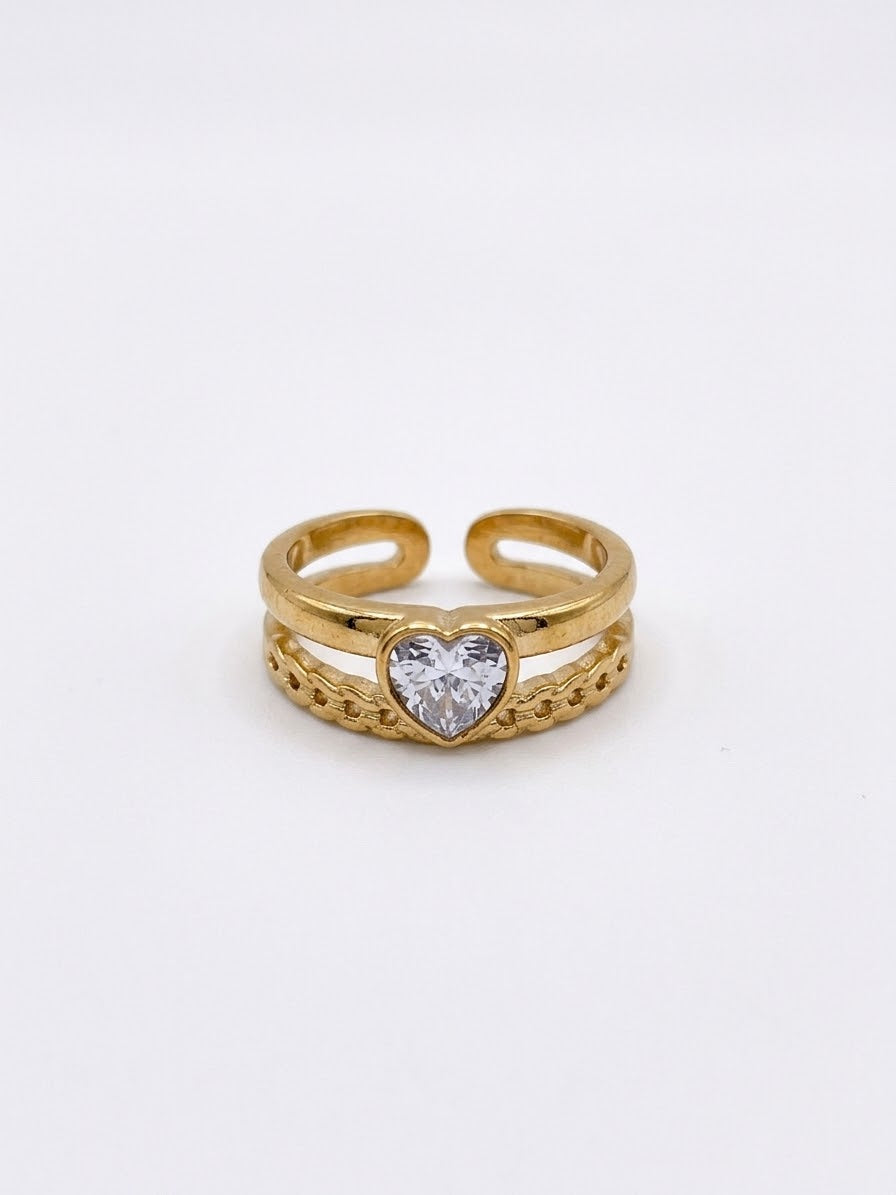 Anello Sophie Bianco