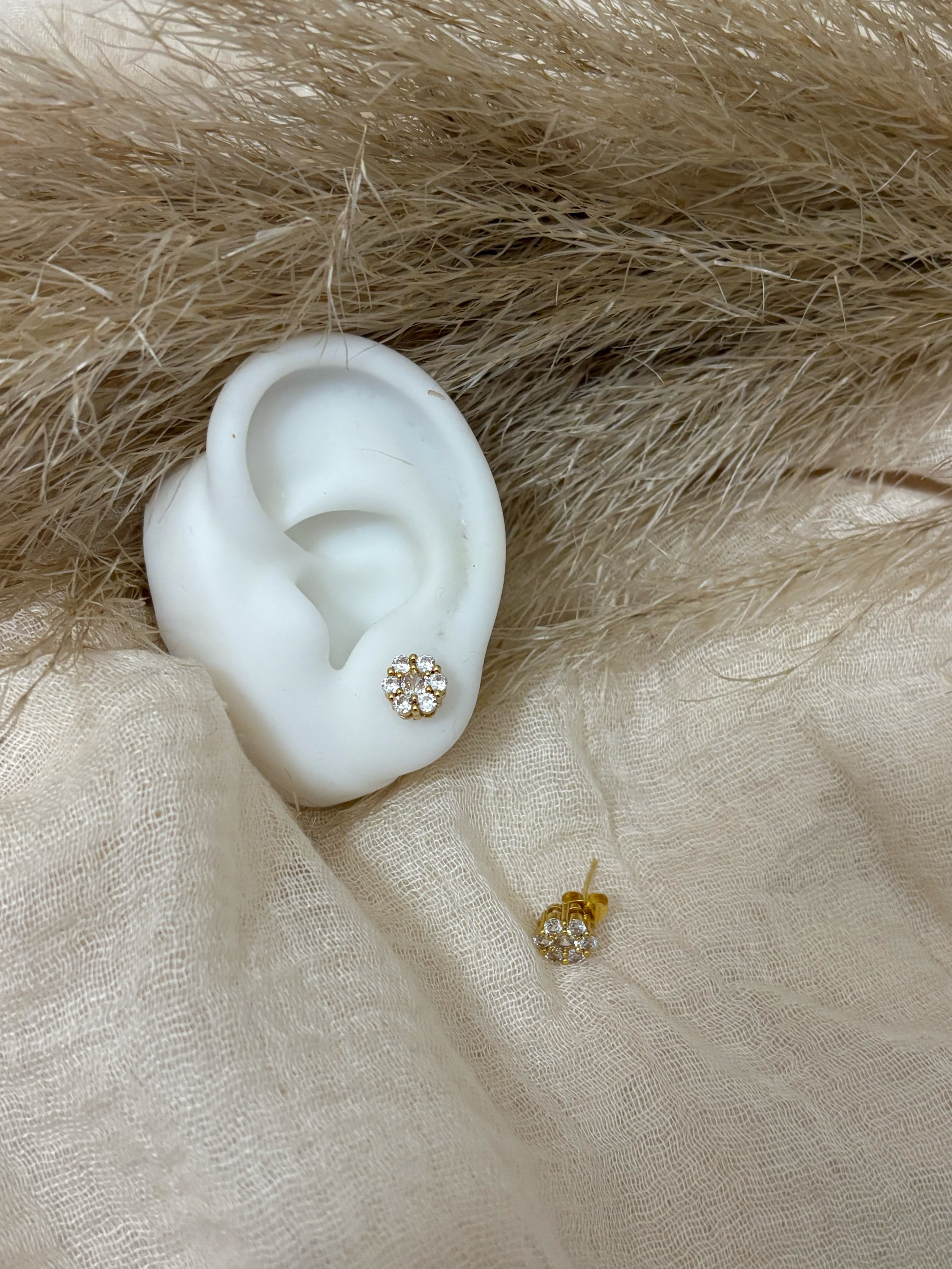 Orecchini Flower Gold