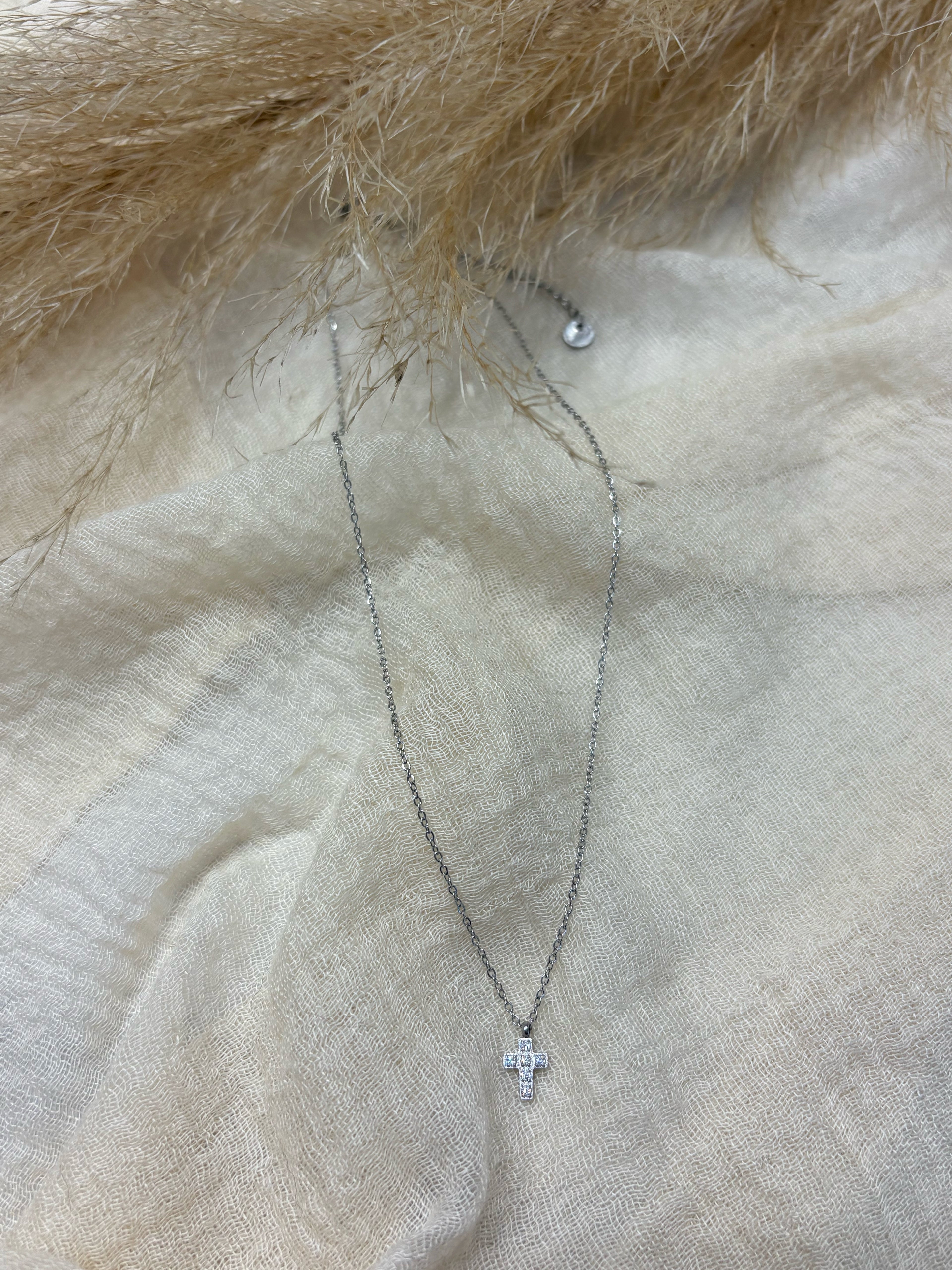 Collana Crocetta Silver