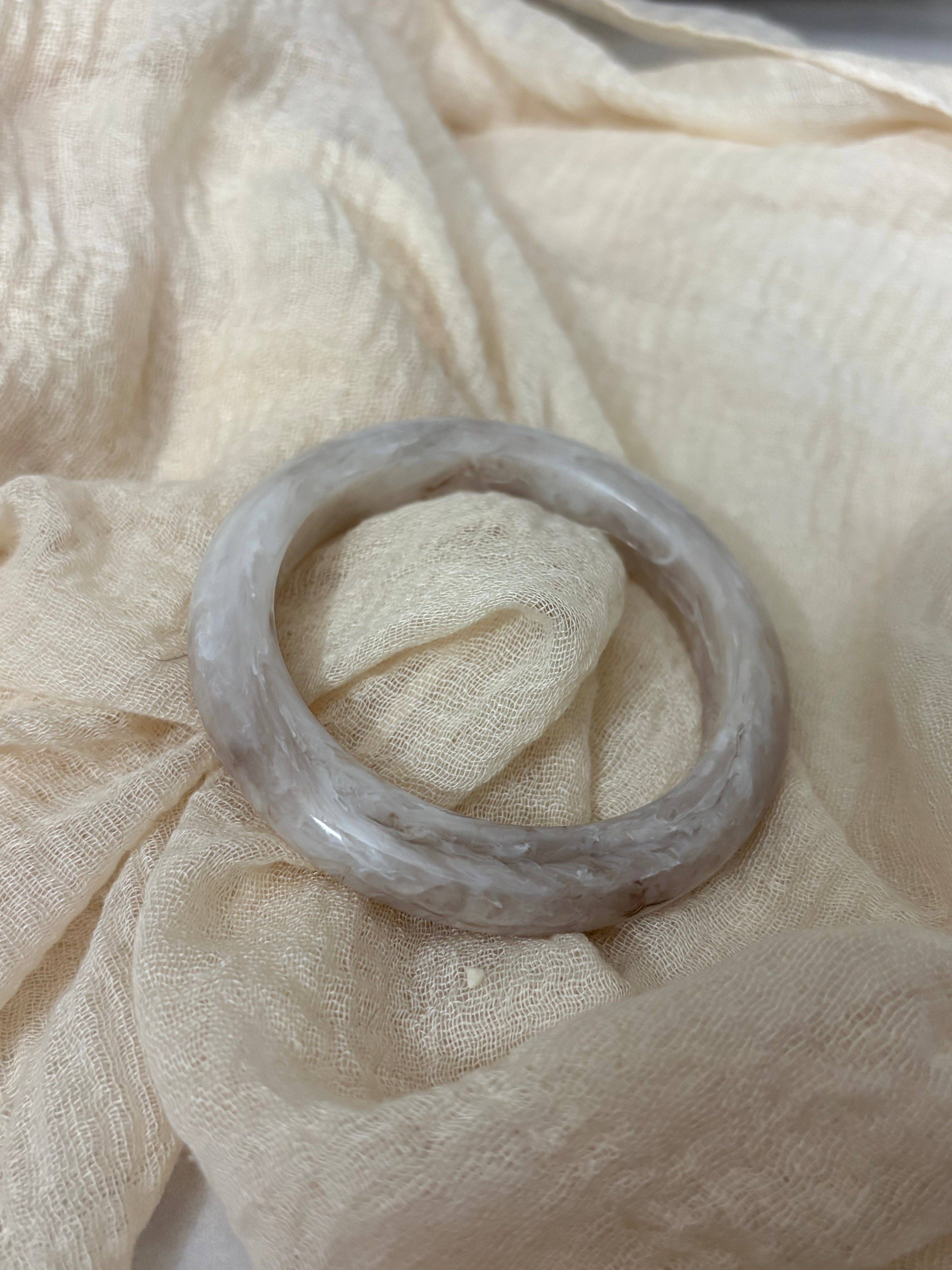 Bracciale Rigido Grigio