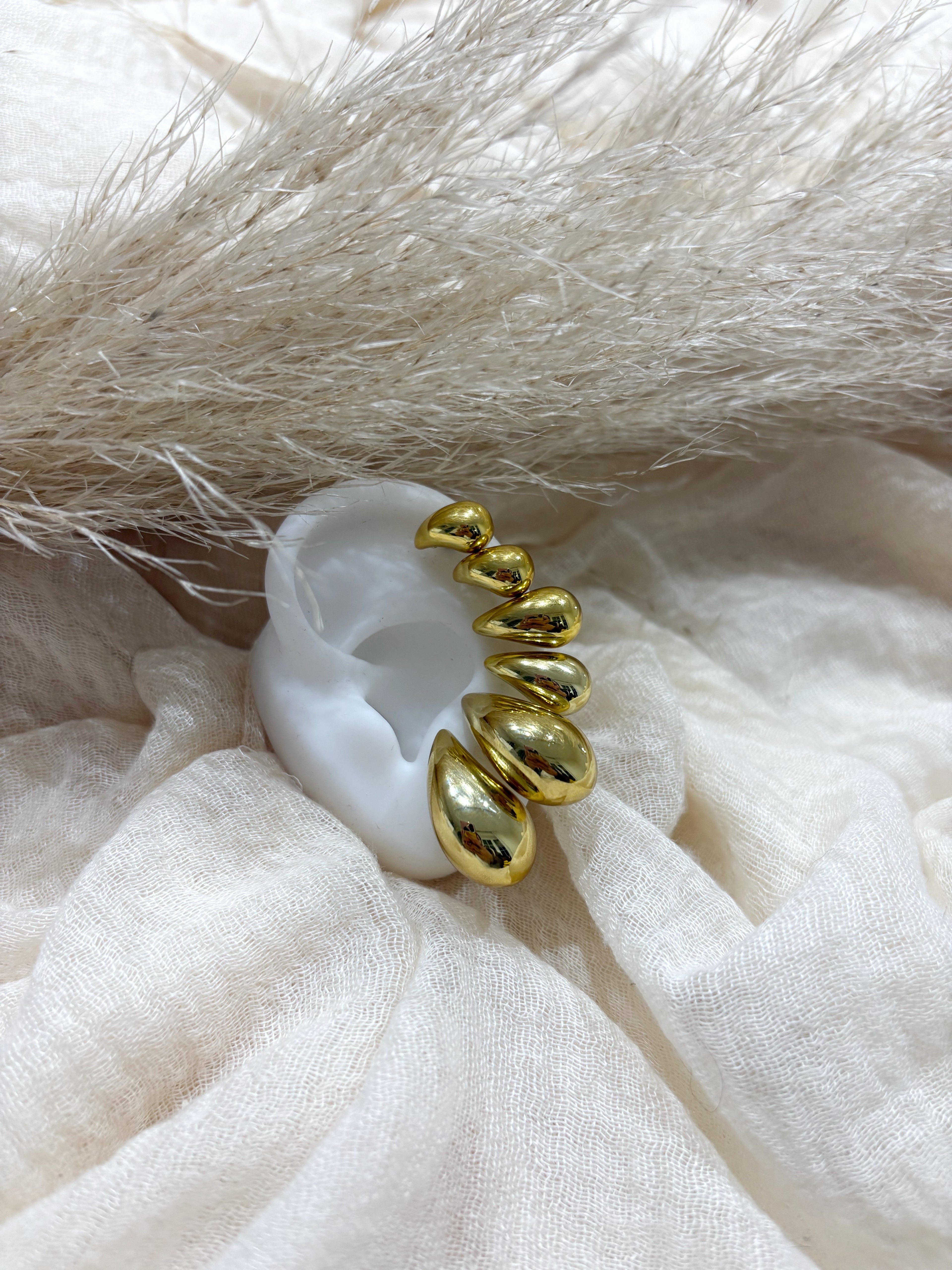 Set Orecchini Goccine Gold