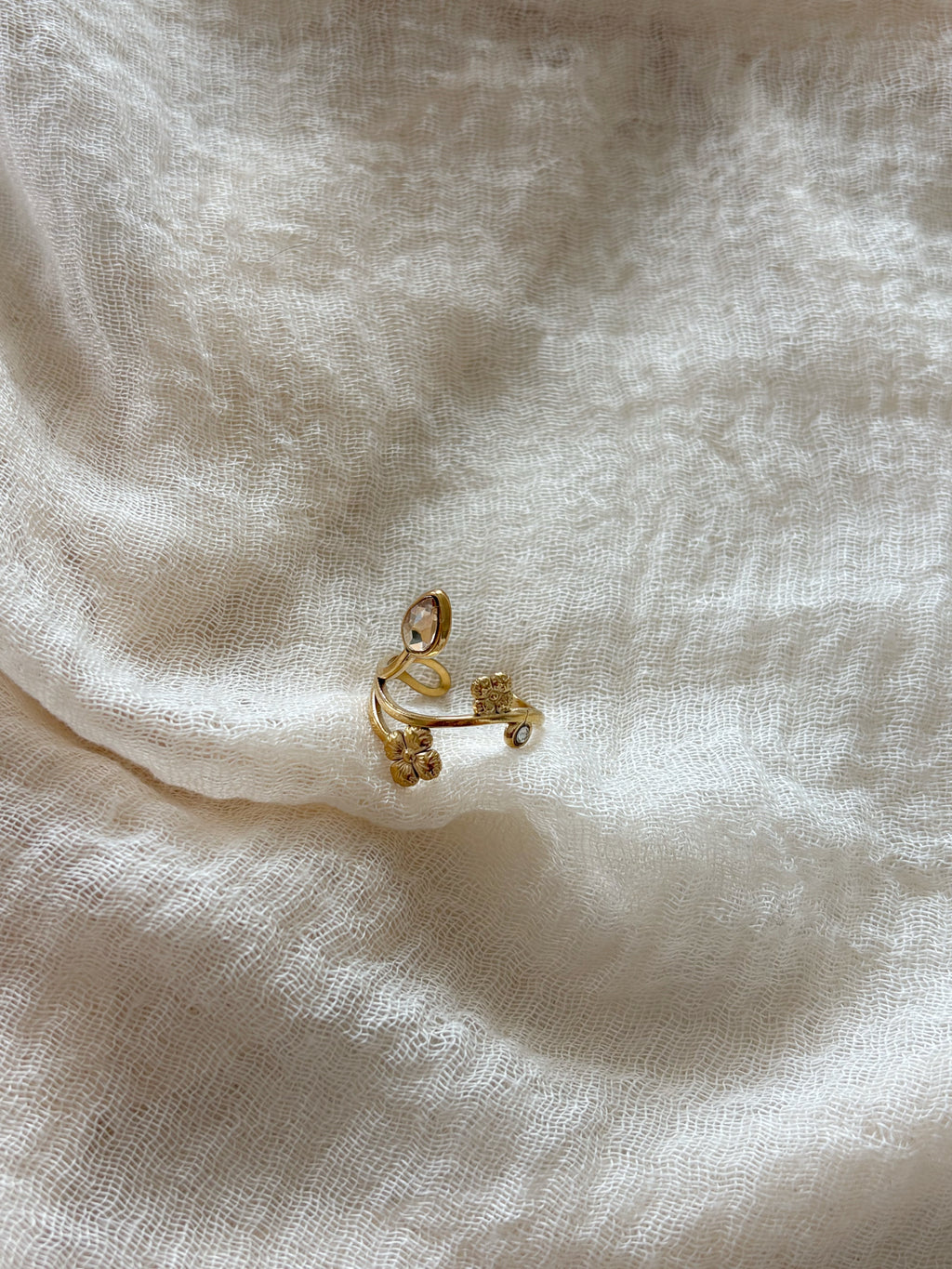 Anello Primavera Bianco