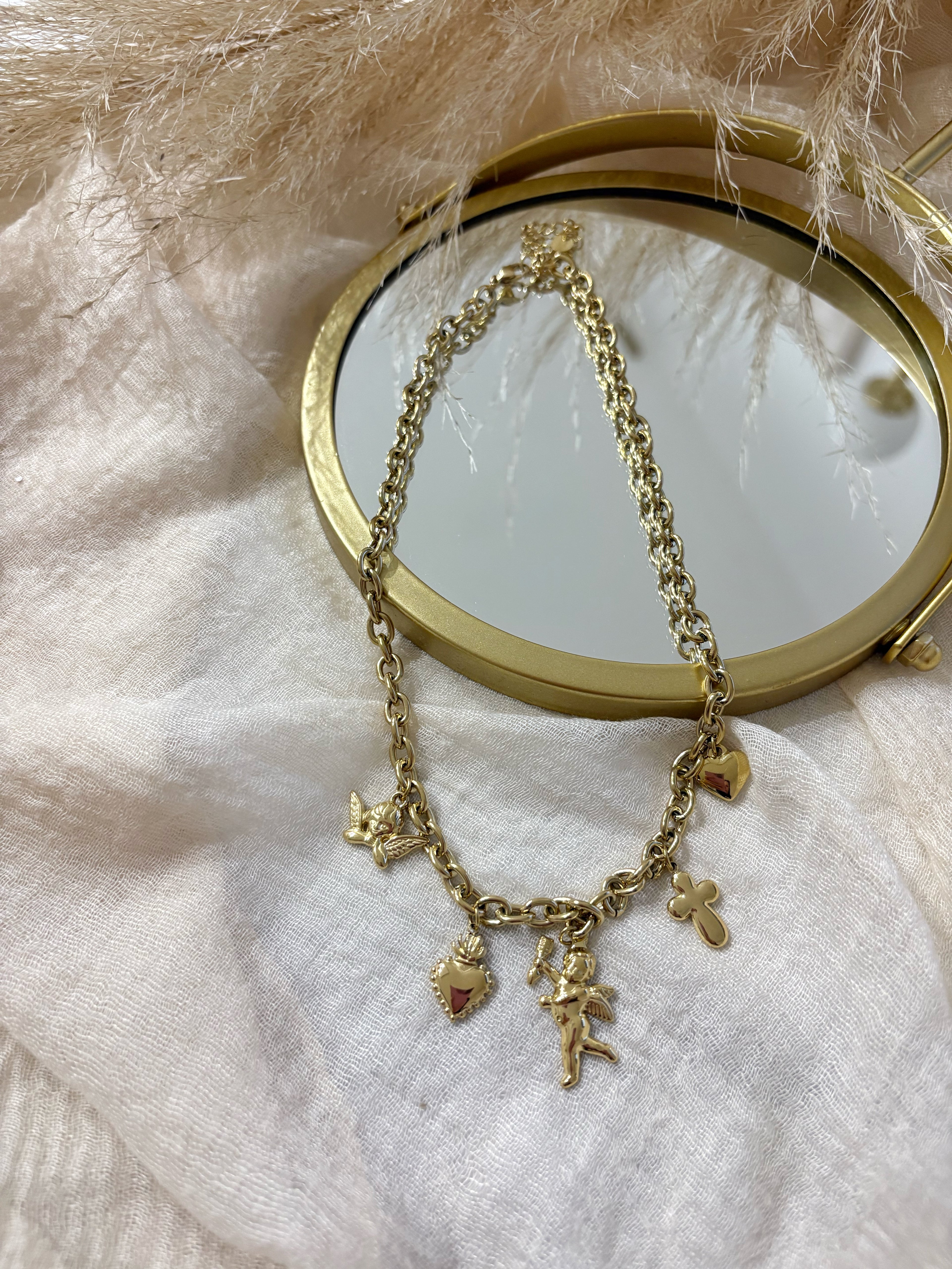 Collana Angioletto Gold