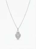 Collana Cuore Sacro silver