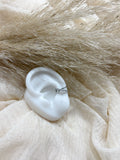 Ear Cuff Incrocio silver