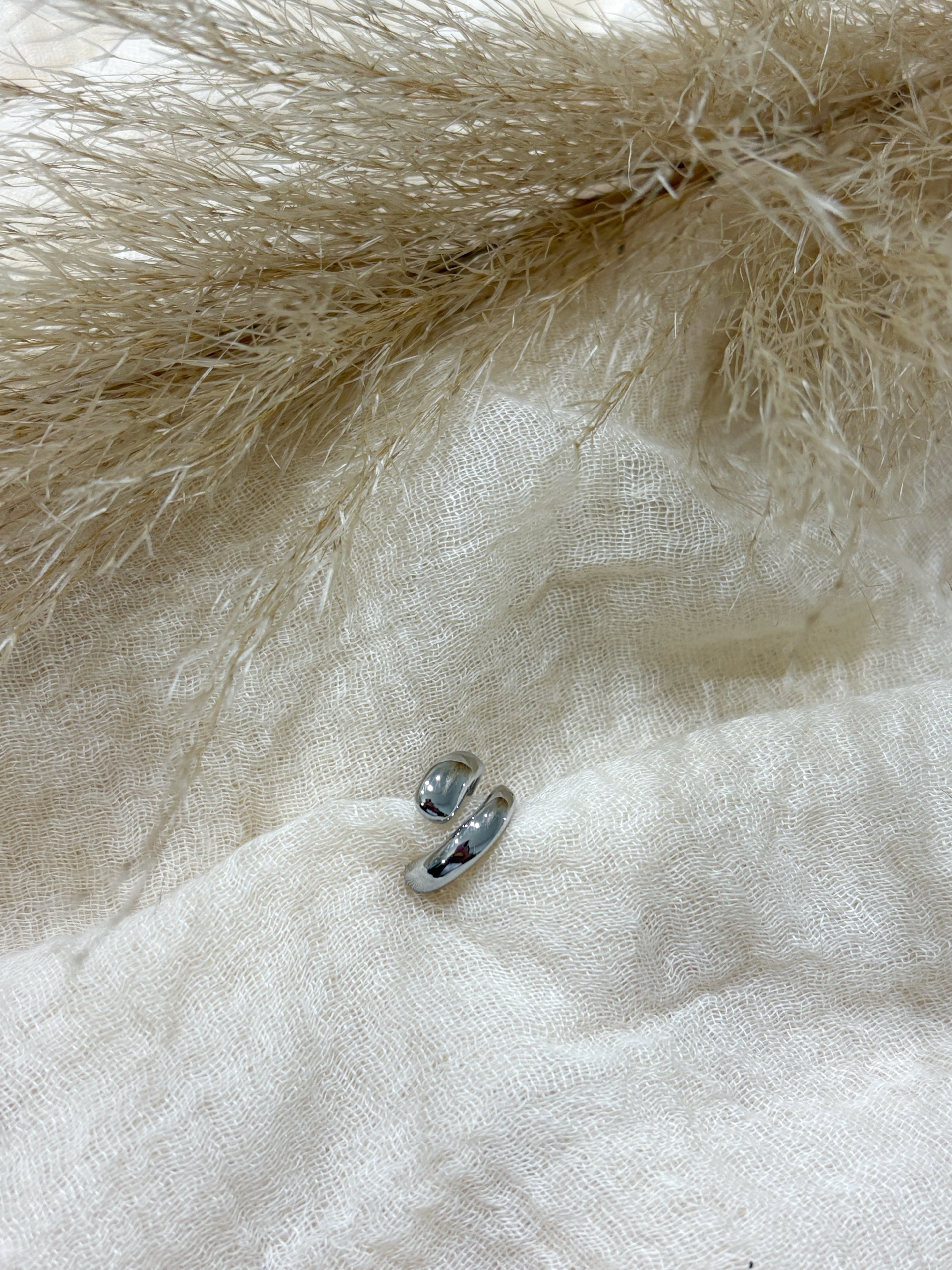 Ear Cuff Abbraccio Silver