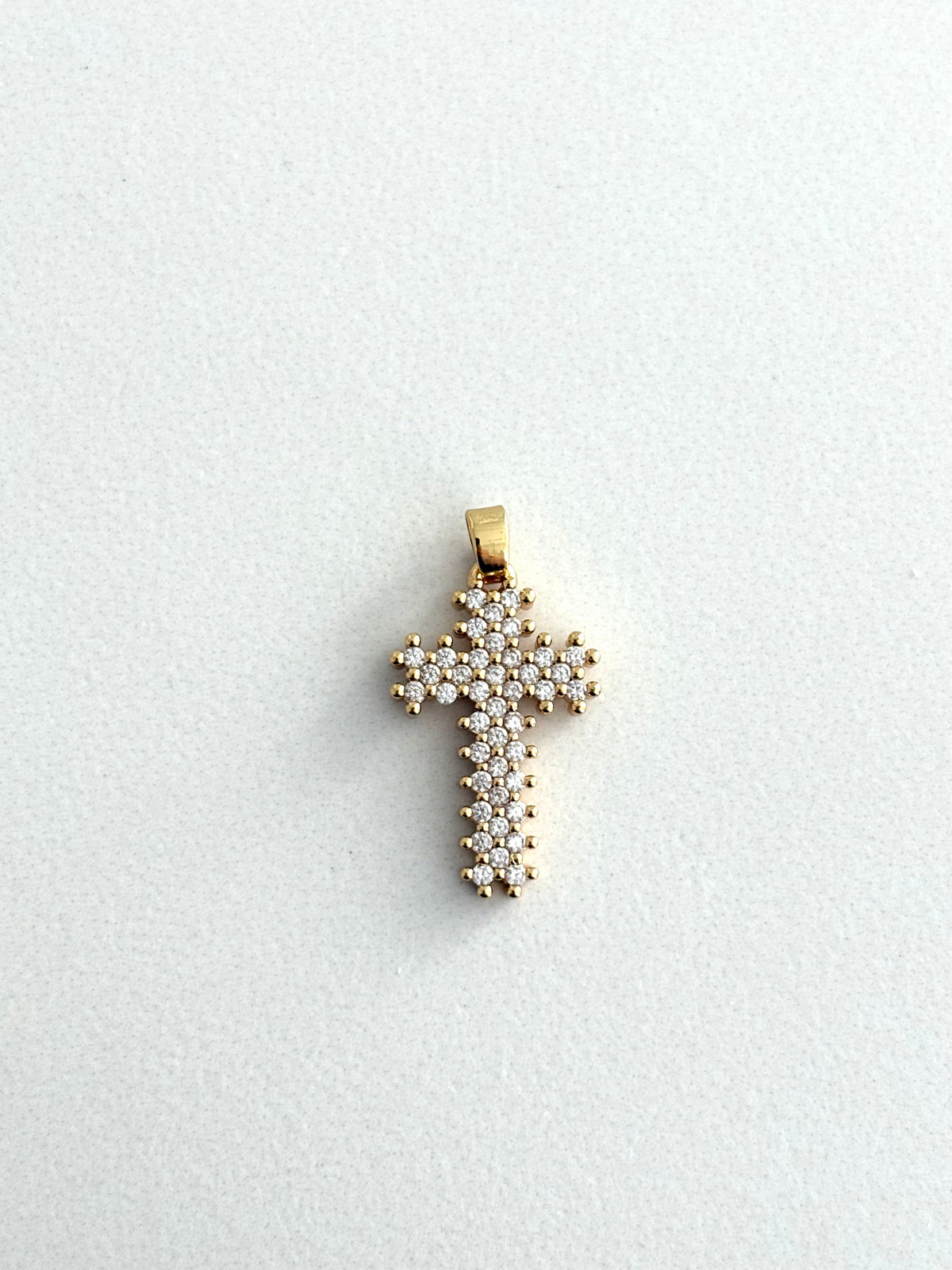 Ciondolo Croce Zirconata