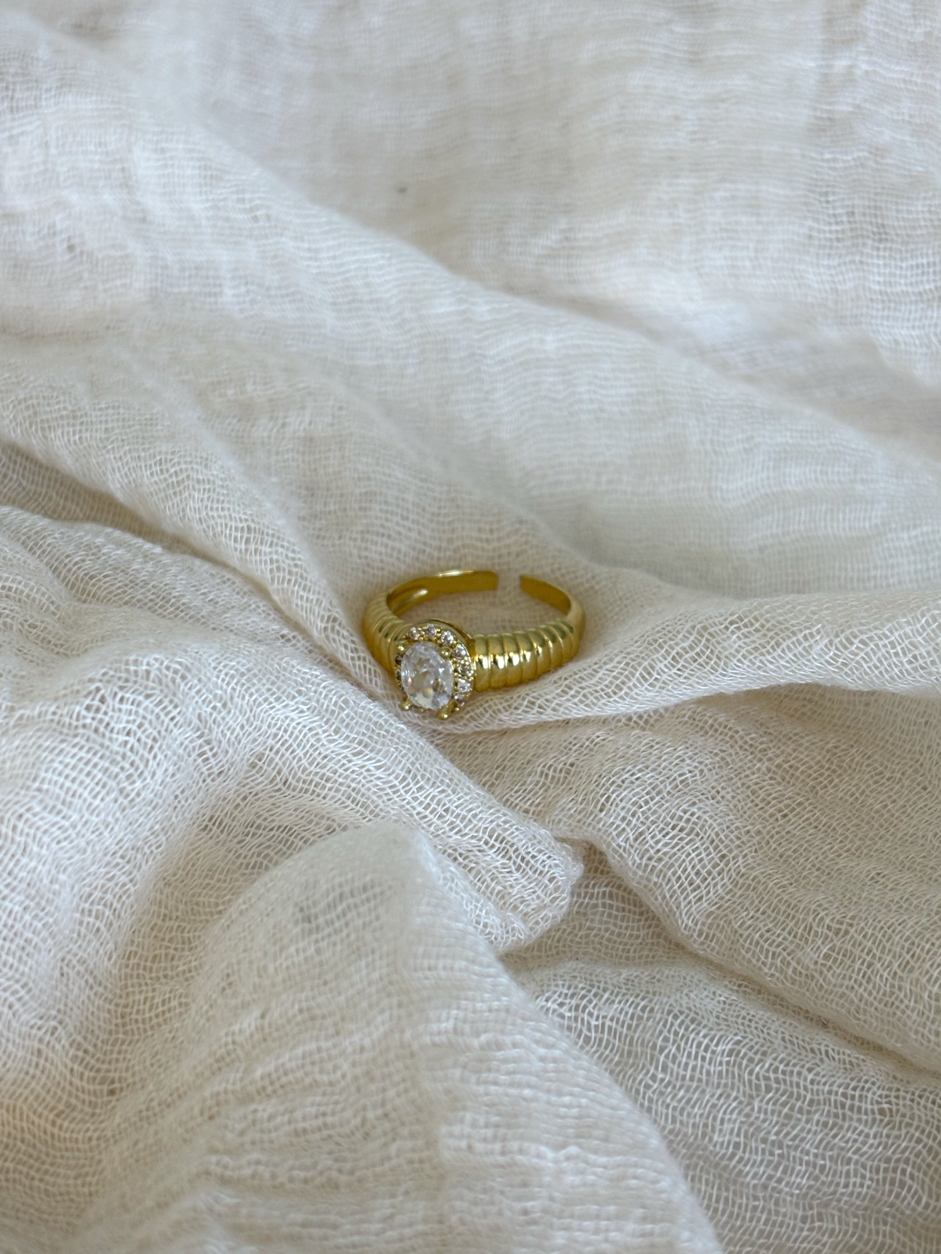 Anello Lovely Bianco