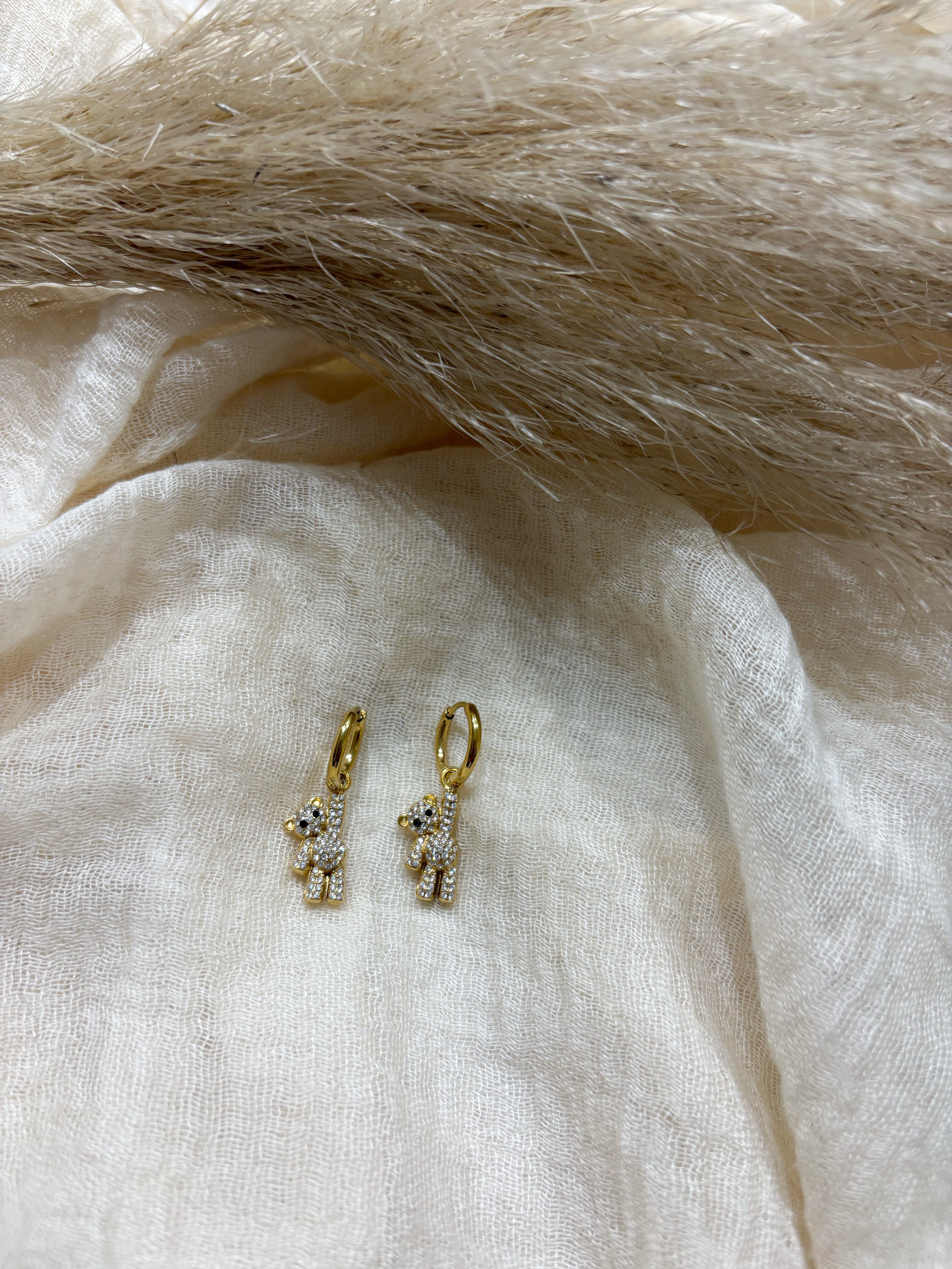 Orecchini Bears Gold