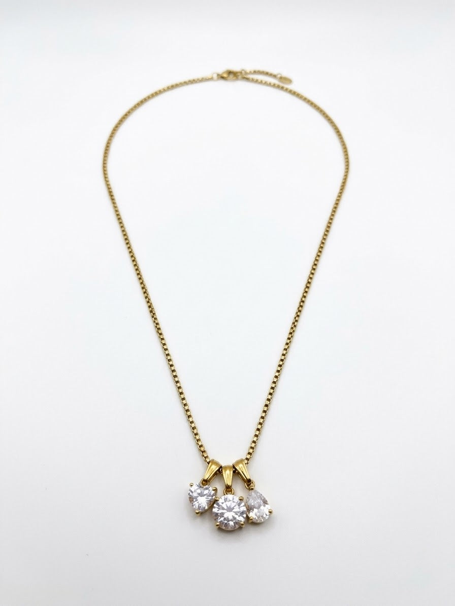 Collana Tre Pietre