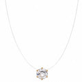 Collana Trasparente Ciondolo