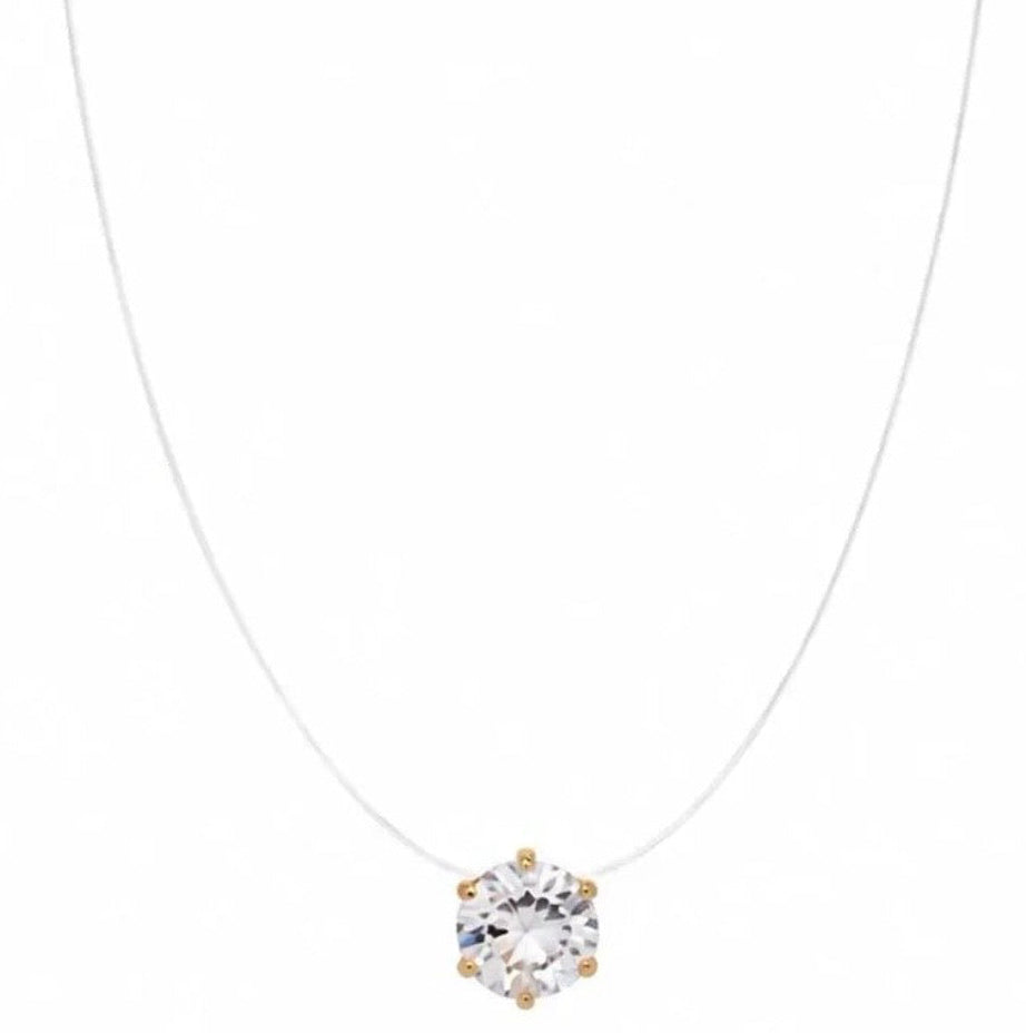 Collana Trasparente Ciondolo