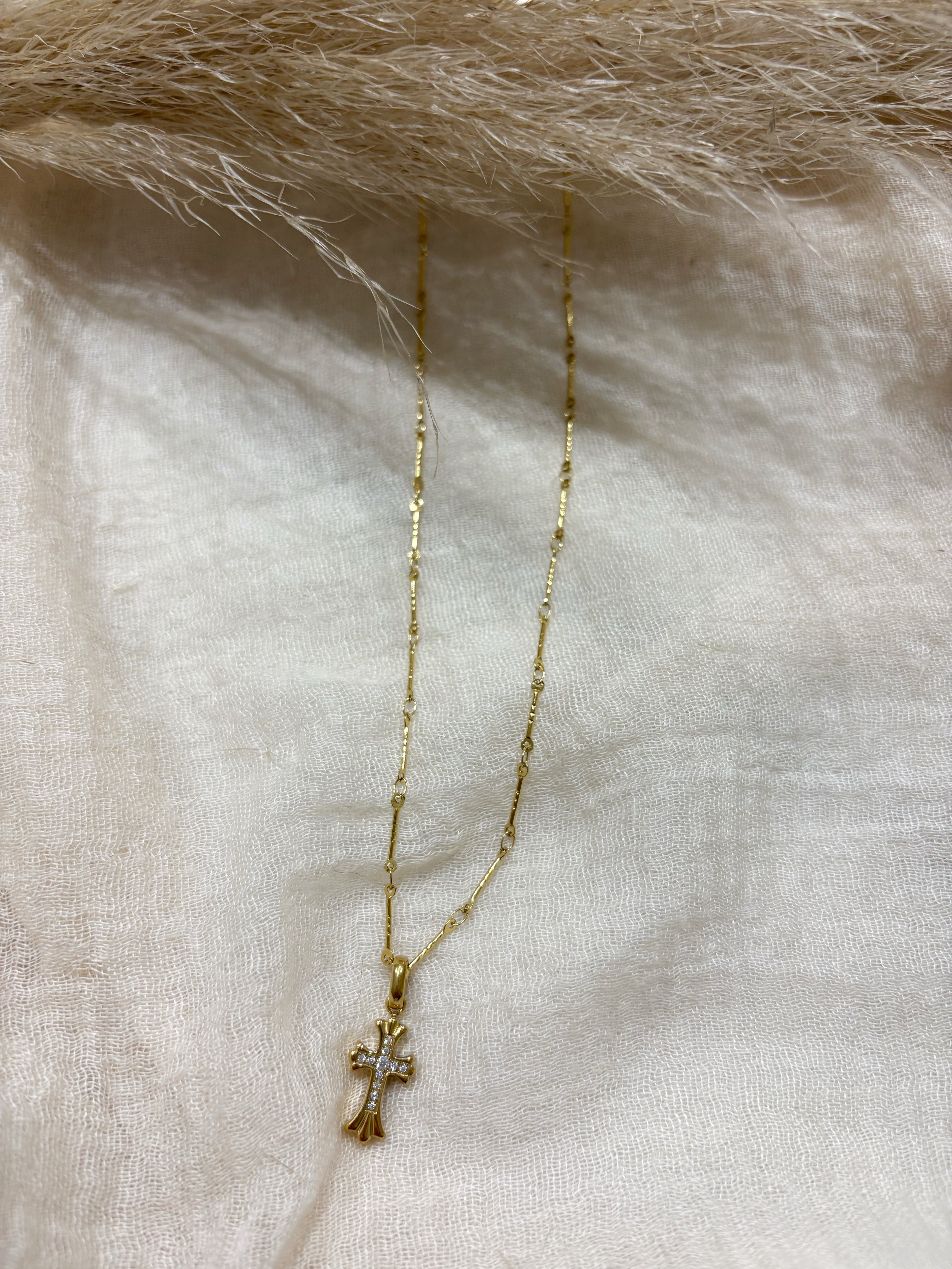 Collana Cross Gold