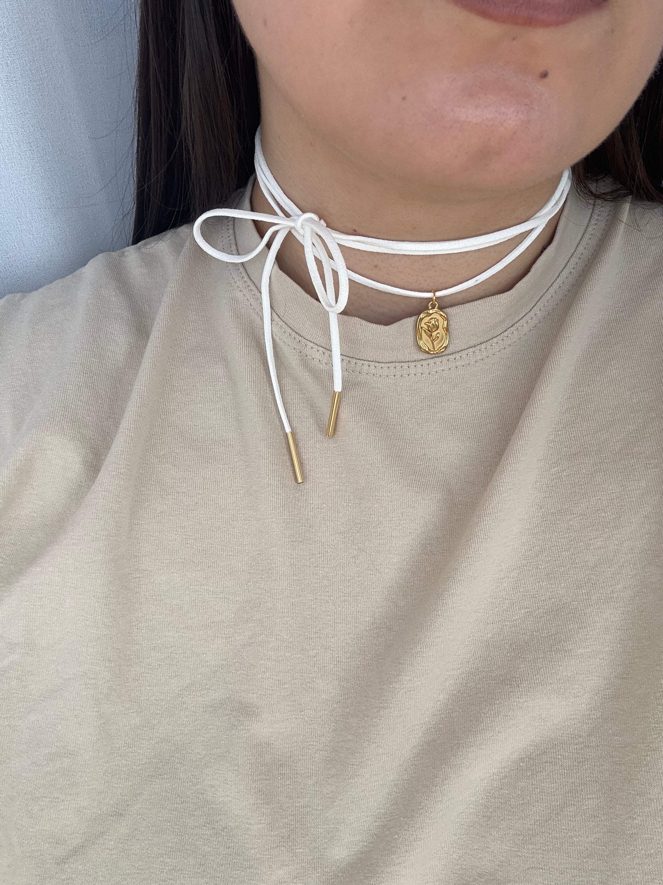 Collana Choker con ciondolo