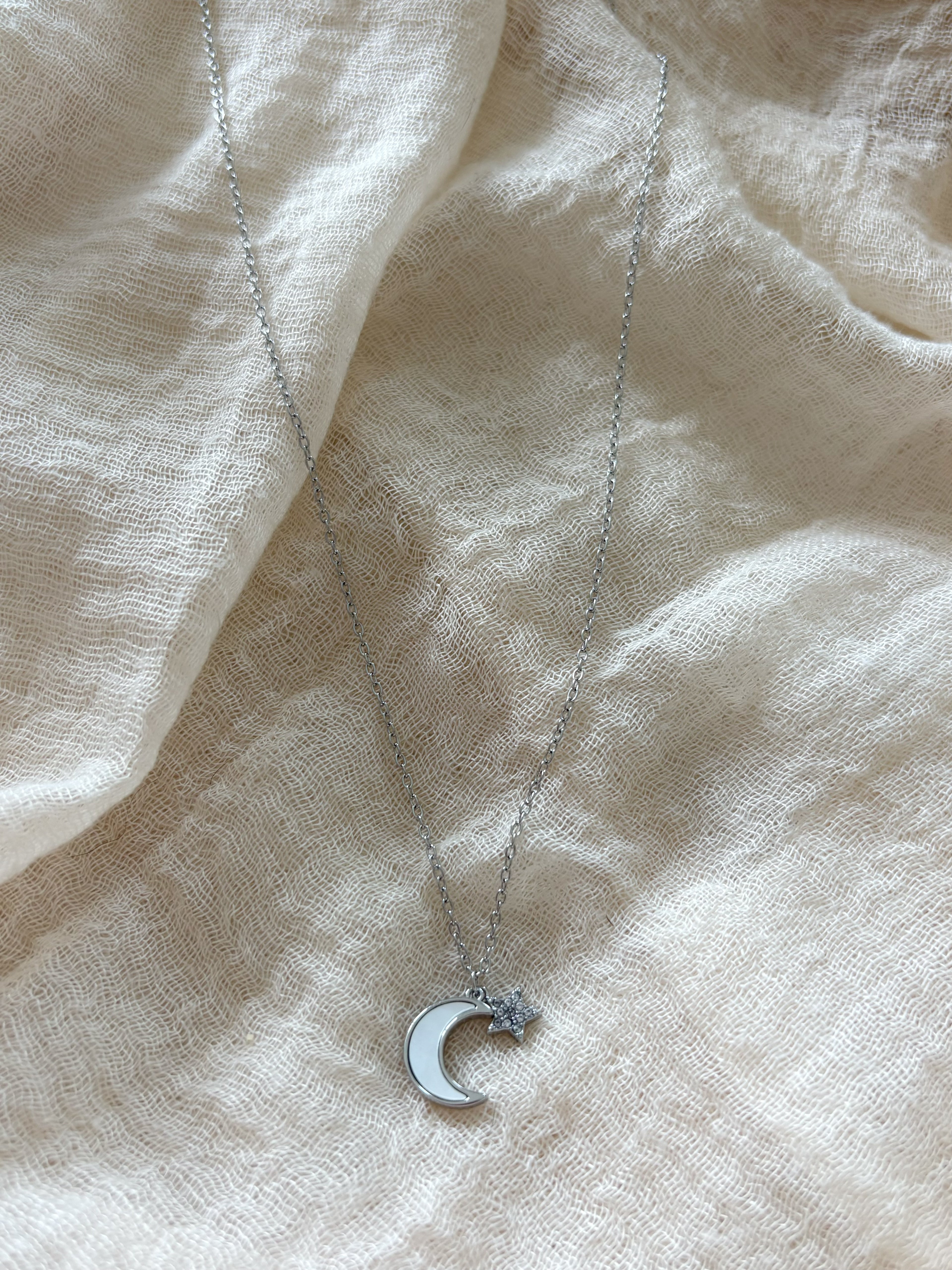 Collana Moon&Star