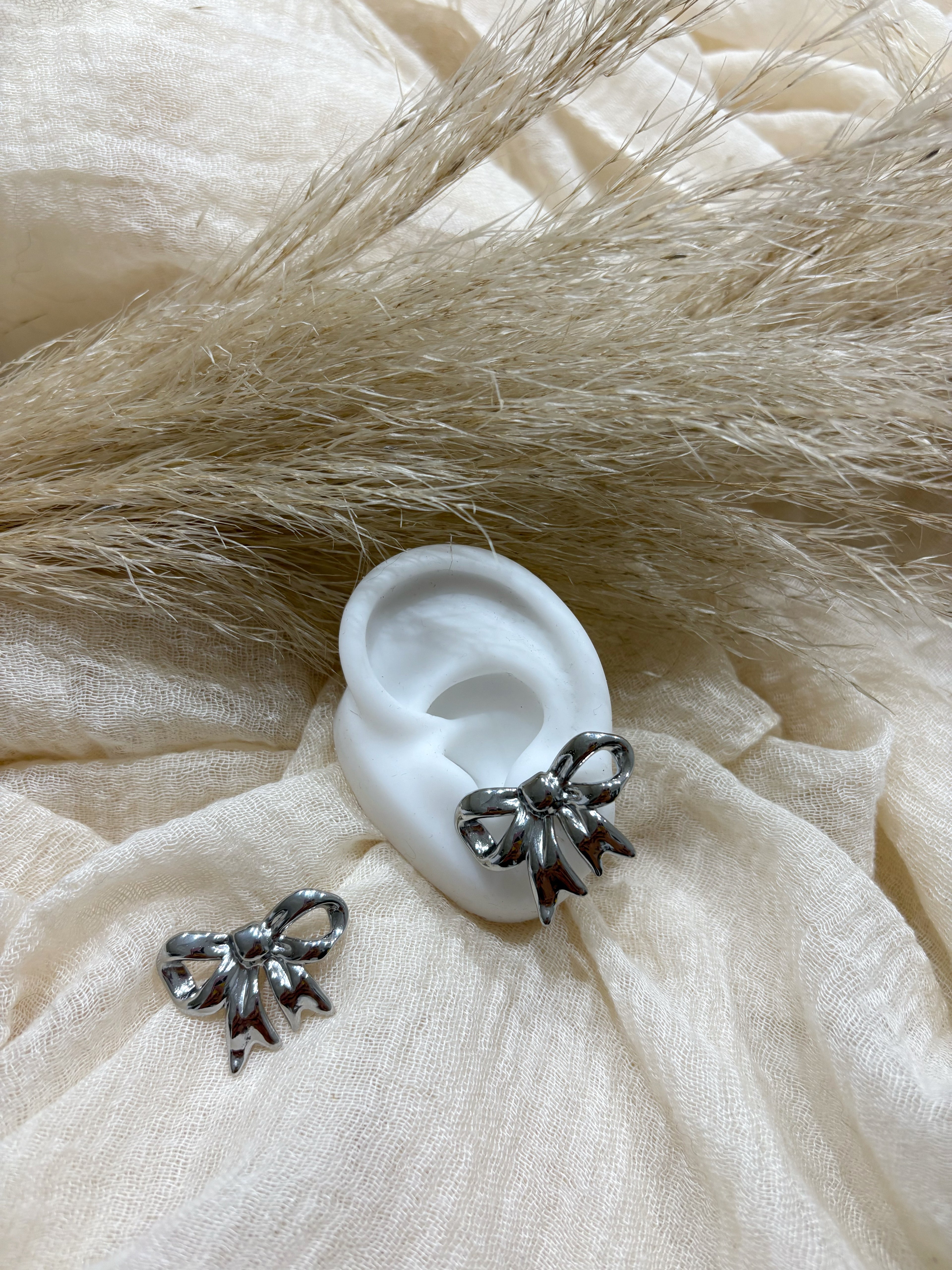 Orecchini Fiocchetto Silver