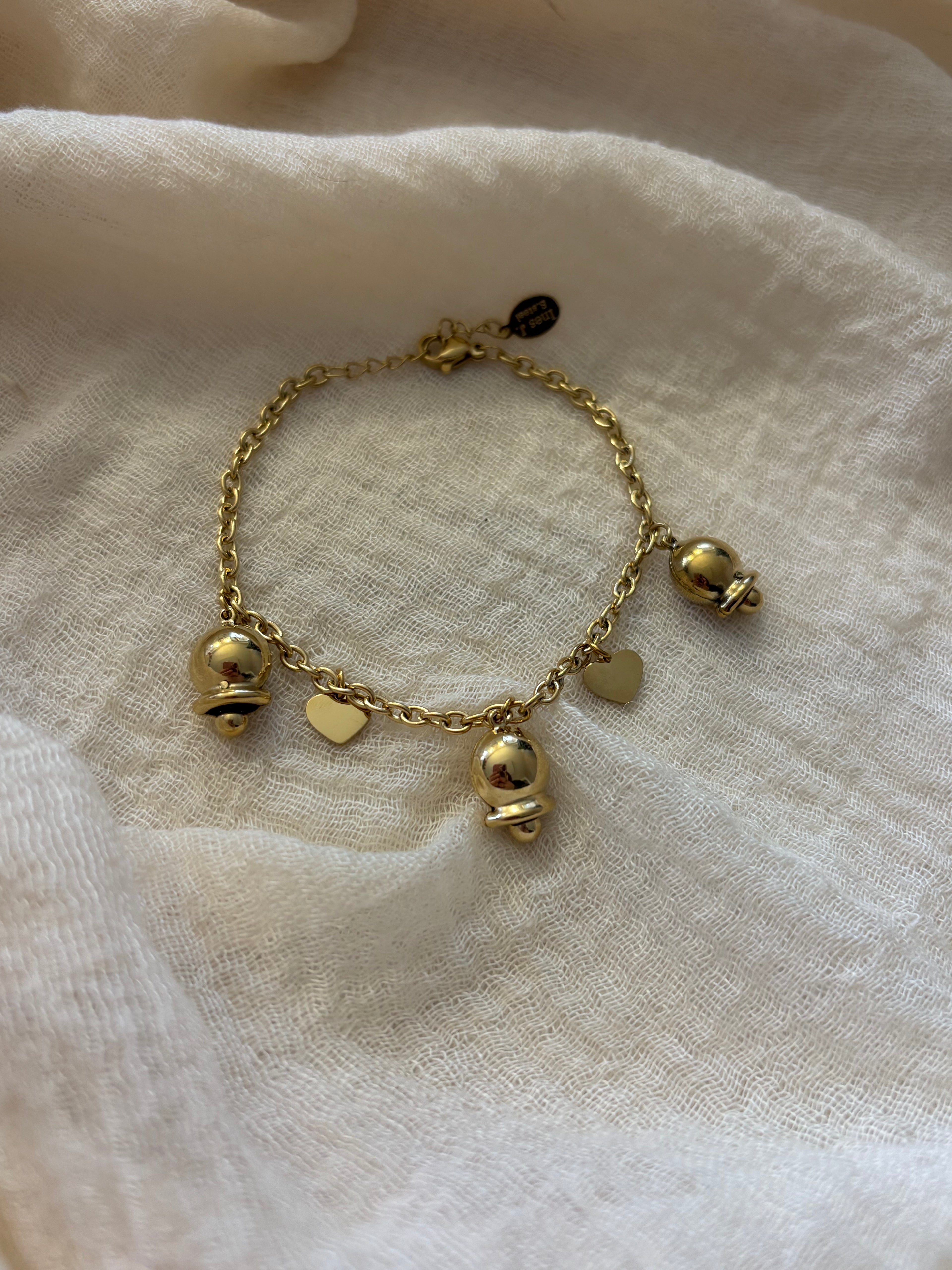 Bracciale Campanelle e Cuori