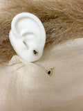 Orecchini Goccia Gold Blu