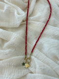 Collana Cuore Stella Rossa
