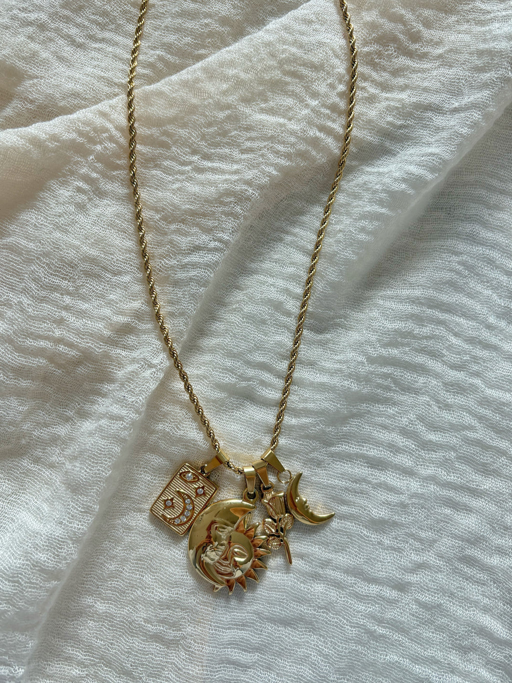 Collana Quattro Charms