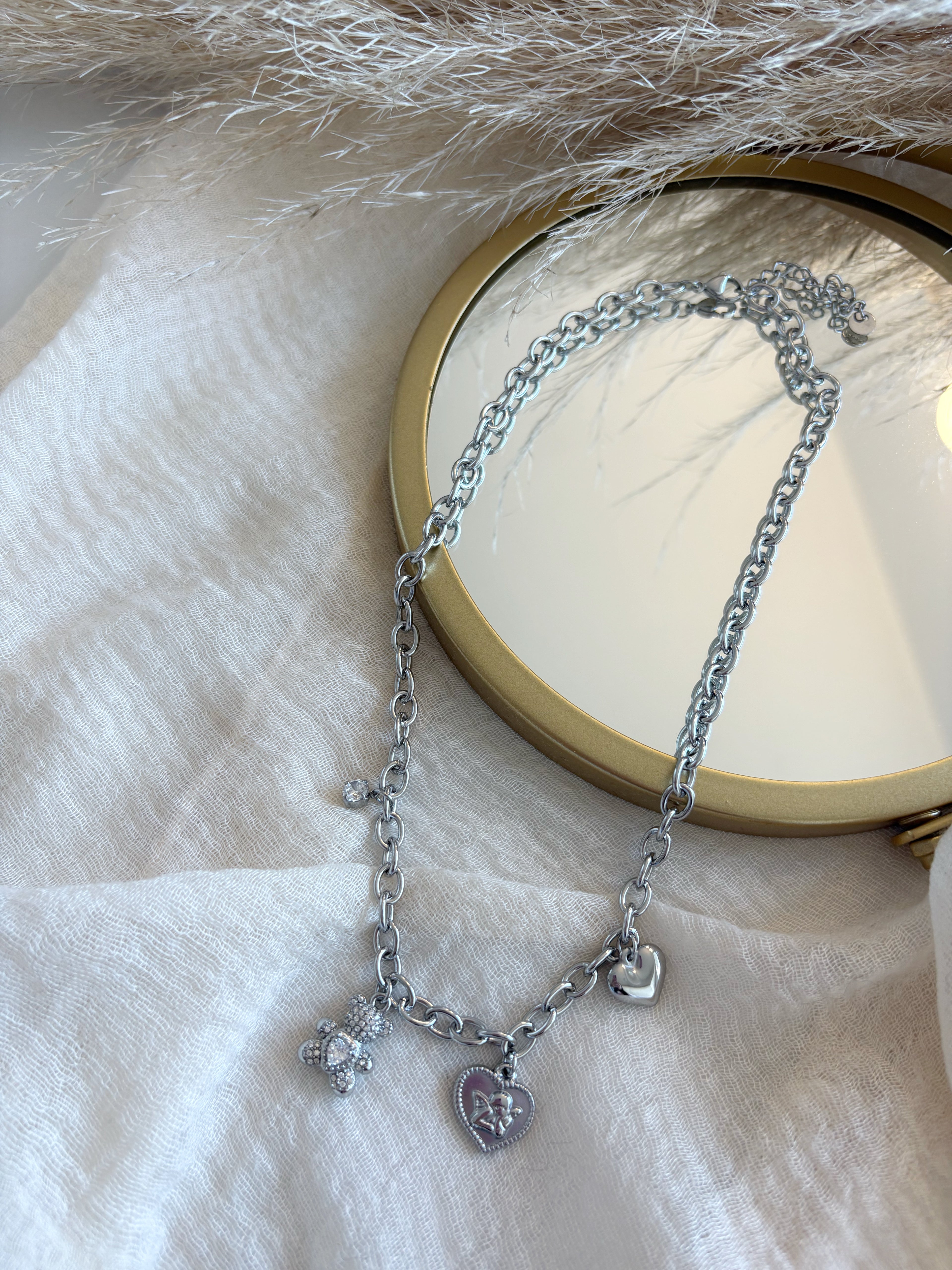 Collana Orsetto Silver