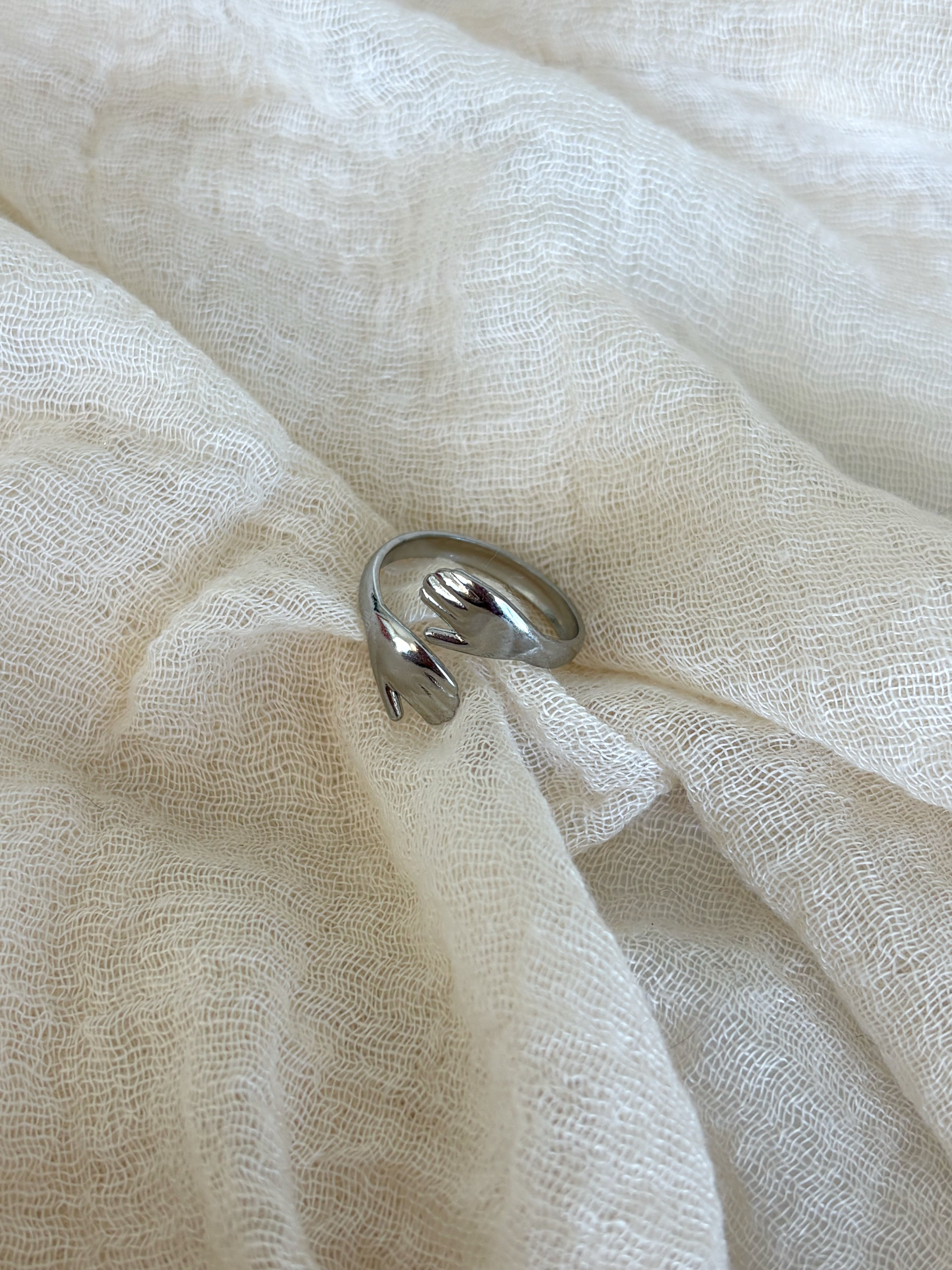 Anello Mani Silver