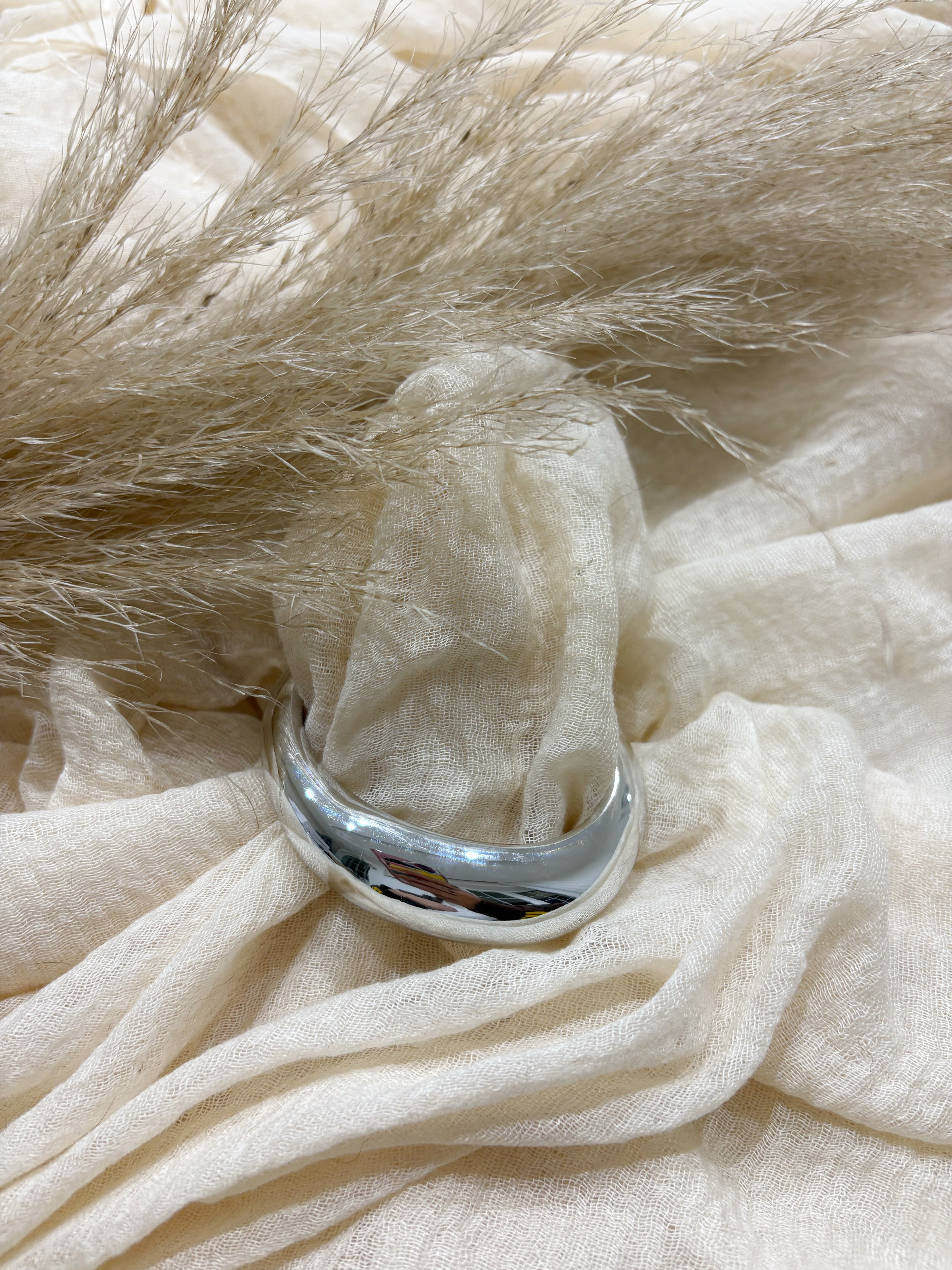 Bracciale Rigido Sandy Silver