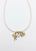 Collana Magnetica panna con charm