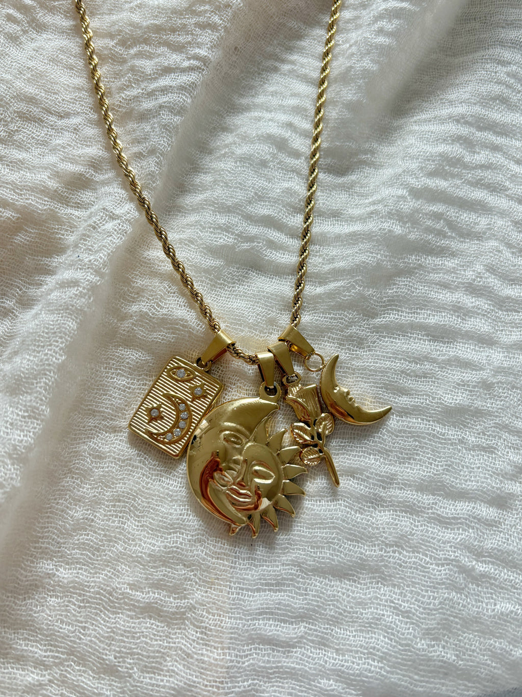 Collana Quattro Charms