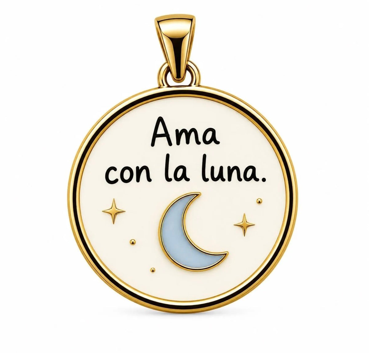 Ciondolo Ama Con La Luna