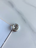 Ear Cuff Bombato Silver