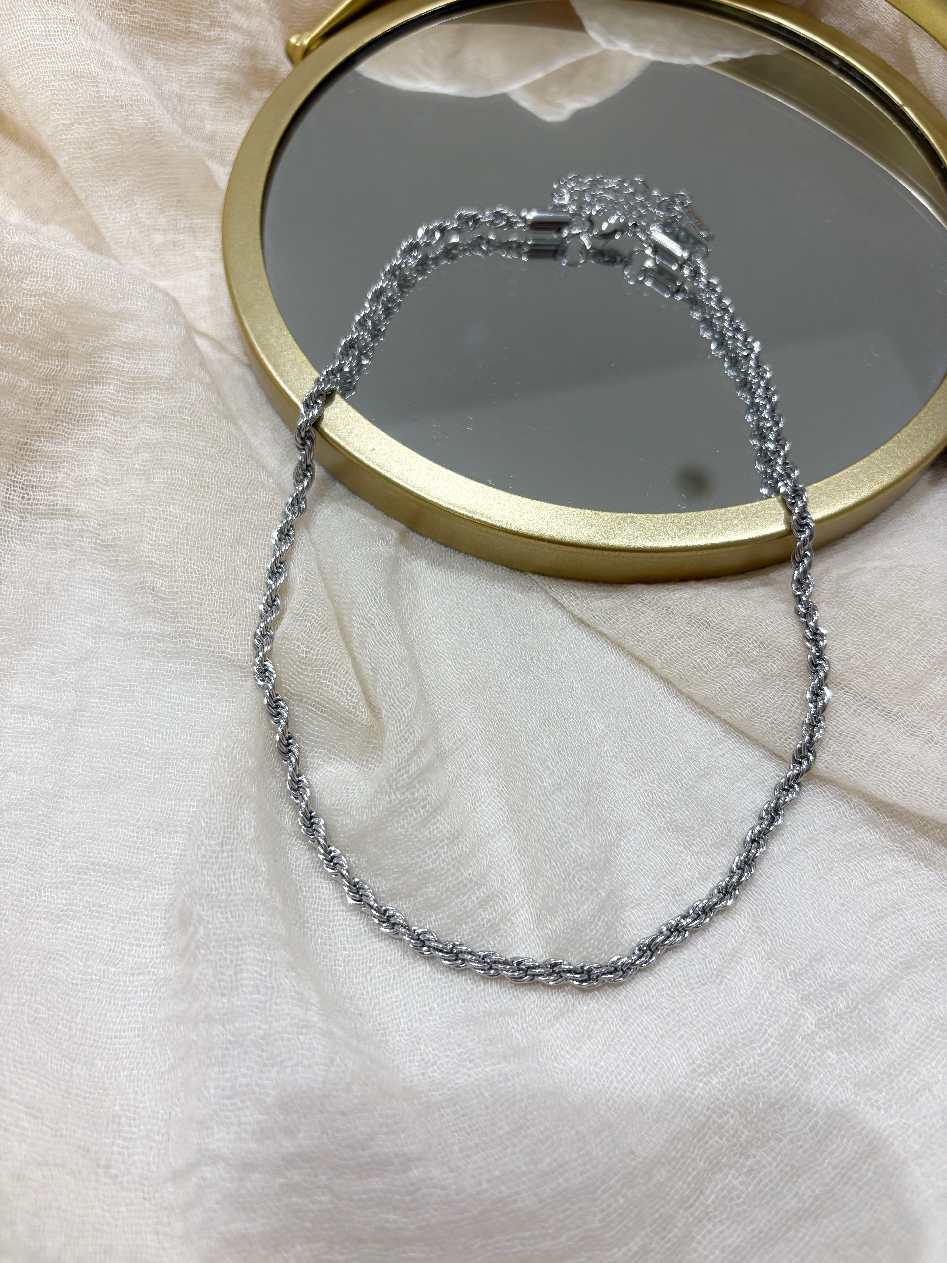 Collana Intreccio Silver