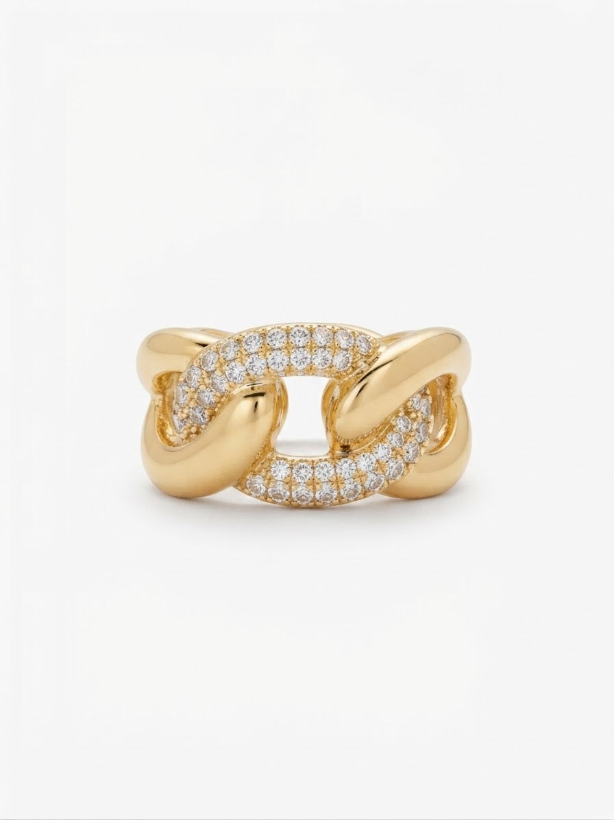 Anello Incrocio Gold