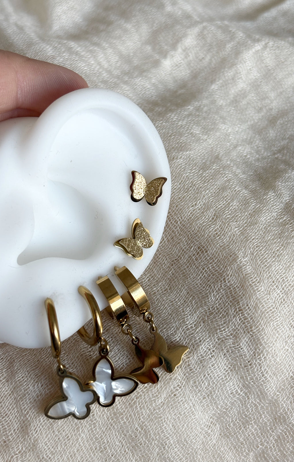 Set Orecchini Farfalla