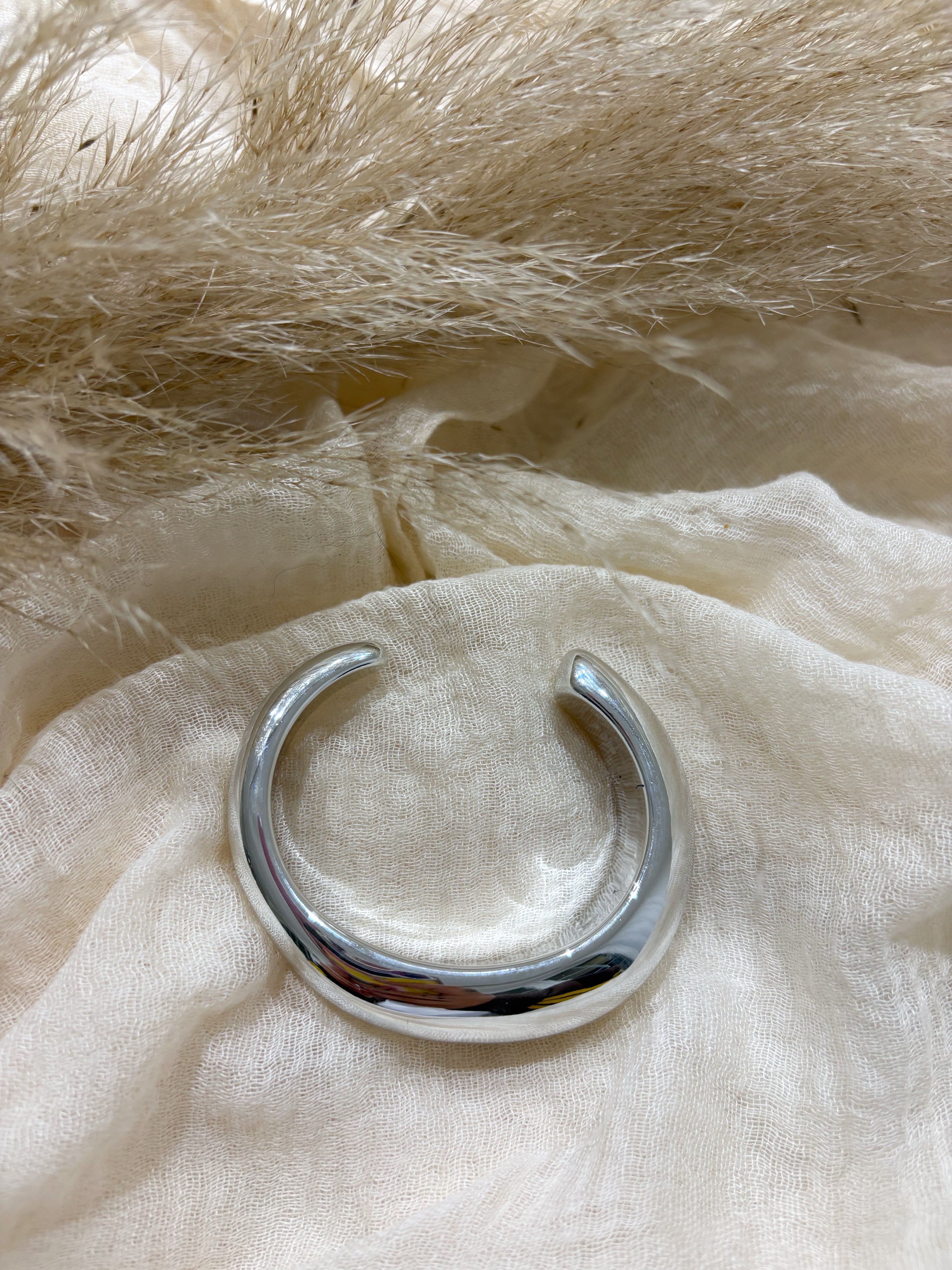 Bracciale Rigido Sandy Silver