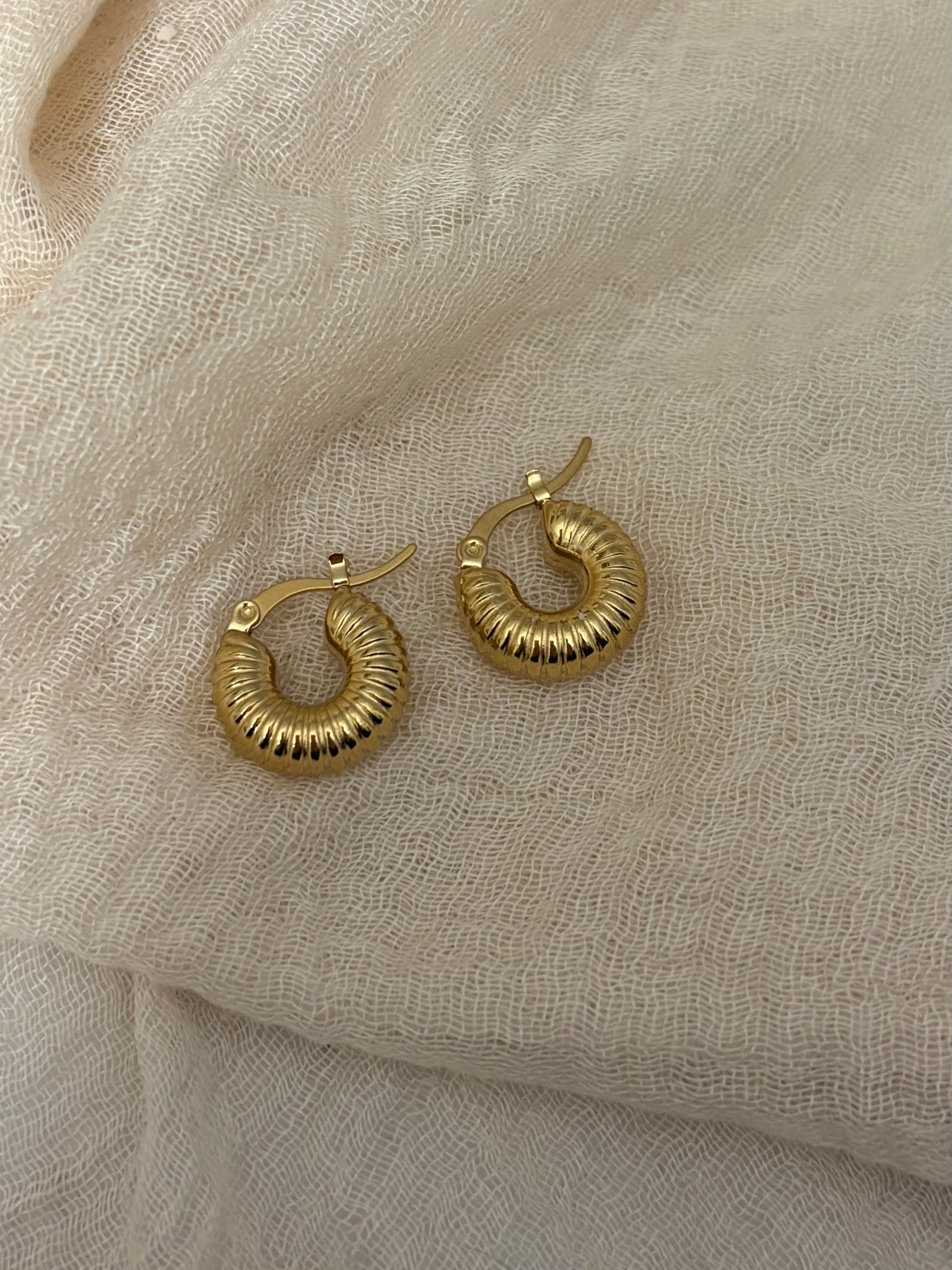 Orecchini Bombati Rigati