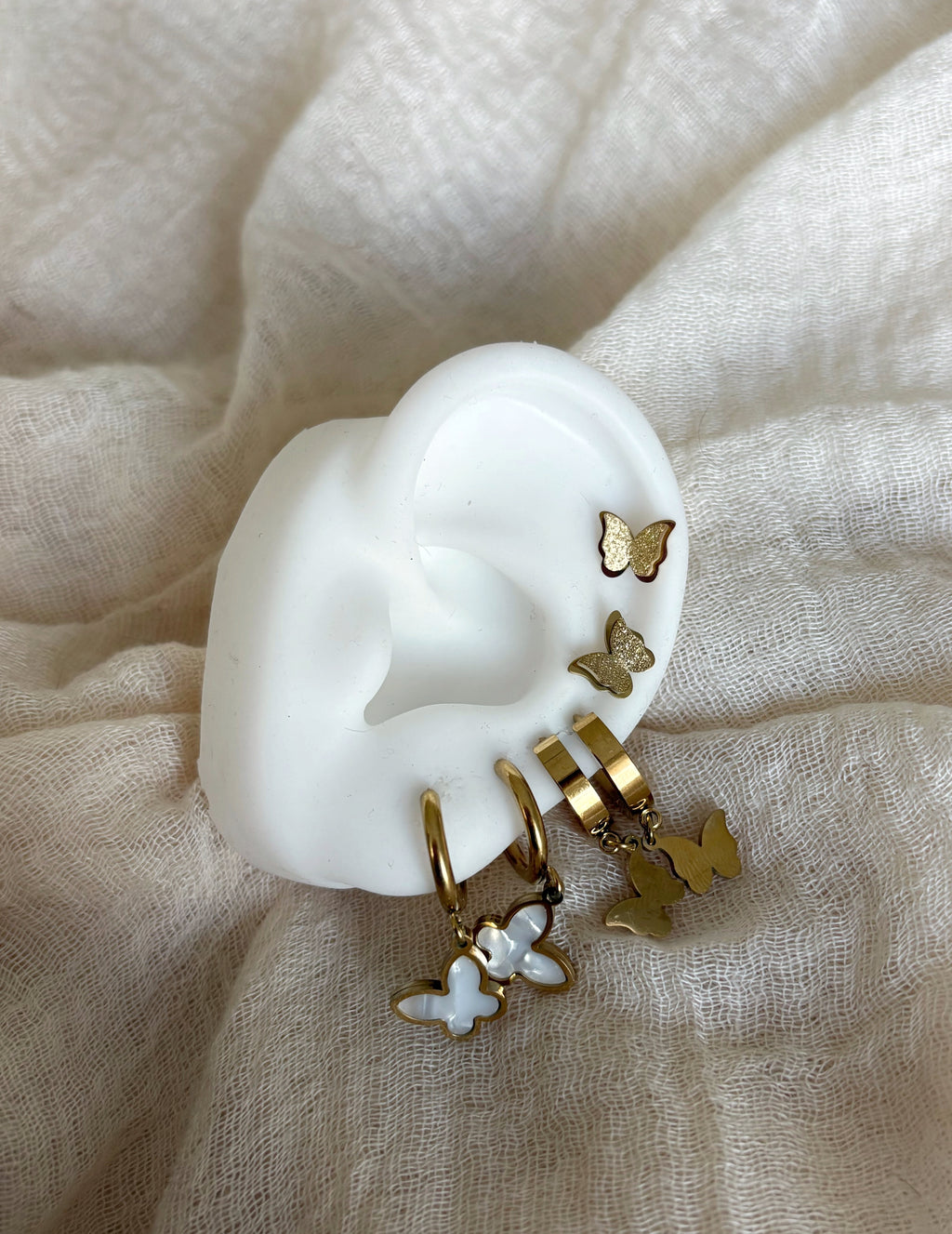 Set Orecchini Farfalla