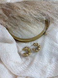 Orecchini Treccia Gold
