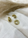 Set Goccia 2orecchini+ear cuff gold