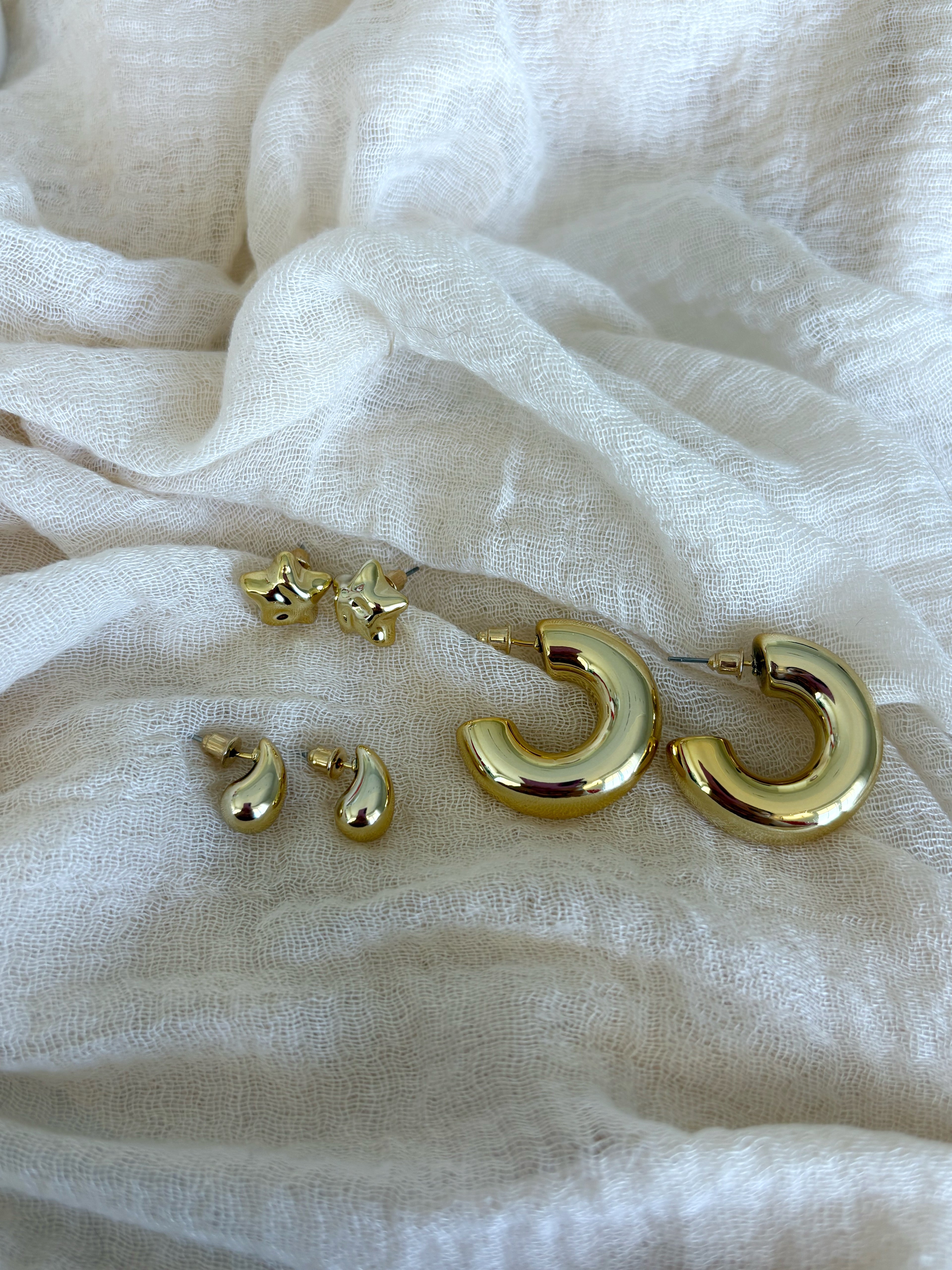 Set Orecchini Mix Gold