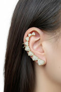 Ear Cuff Cuori Gold