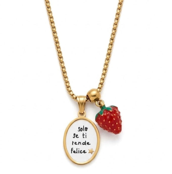 Collana Solo se ti rende felice