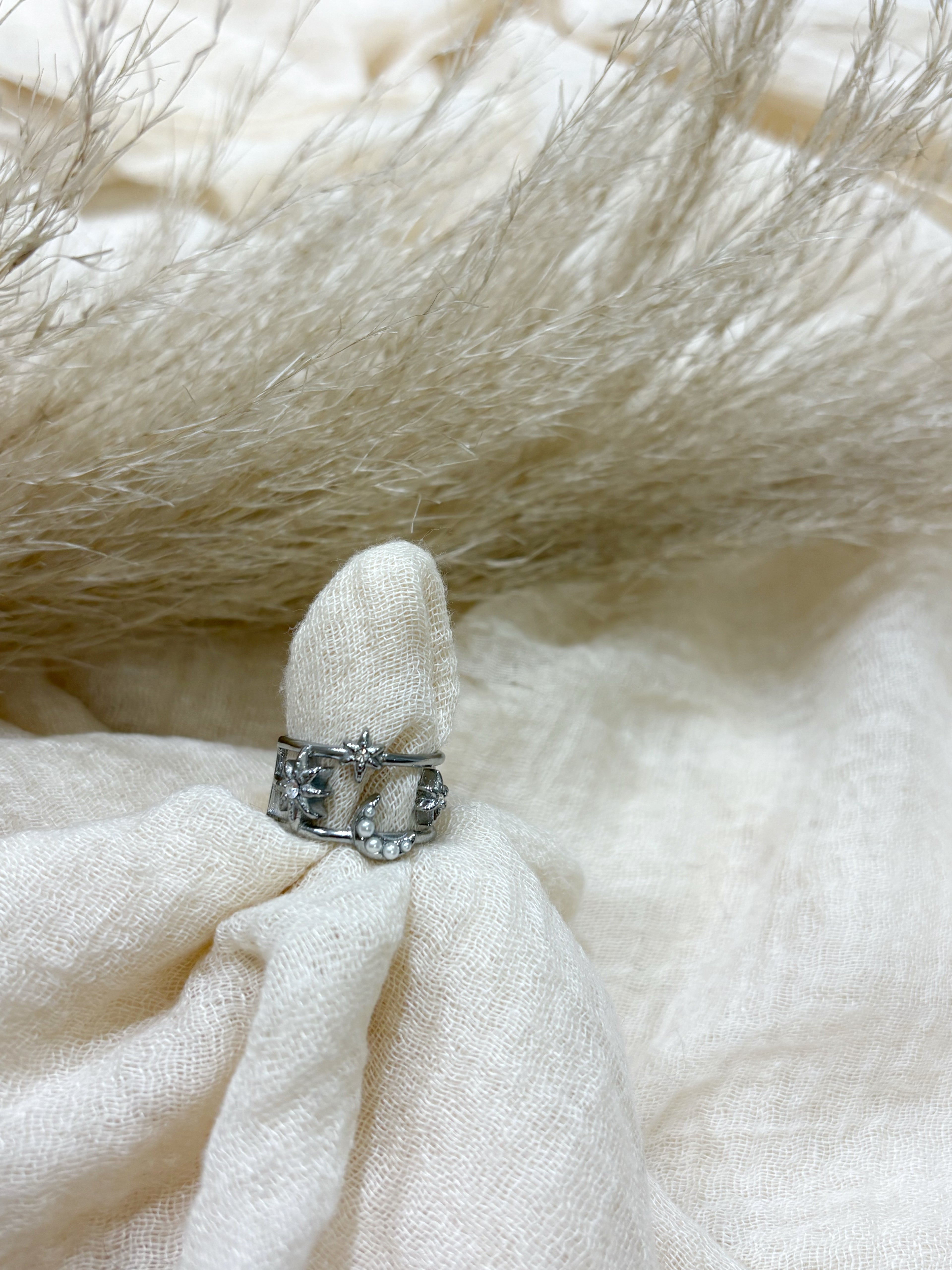 Anello Luna Silver