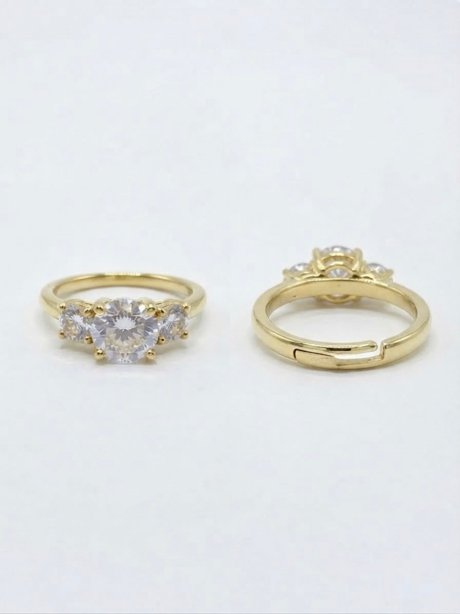 Anello Trilogy Gold